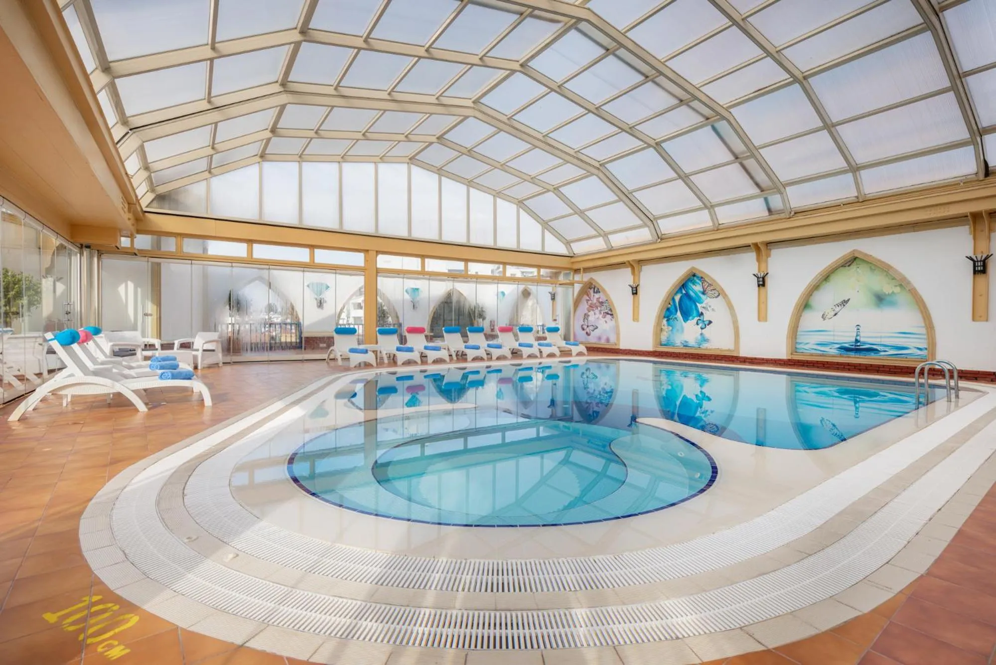 Pool view in Merit Lefkosa Hotel & Casino