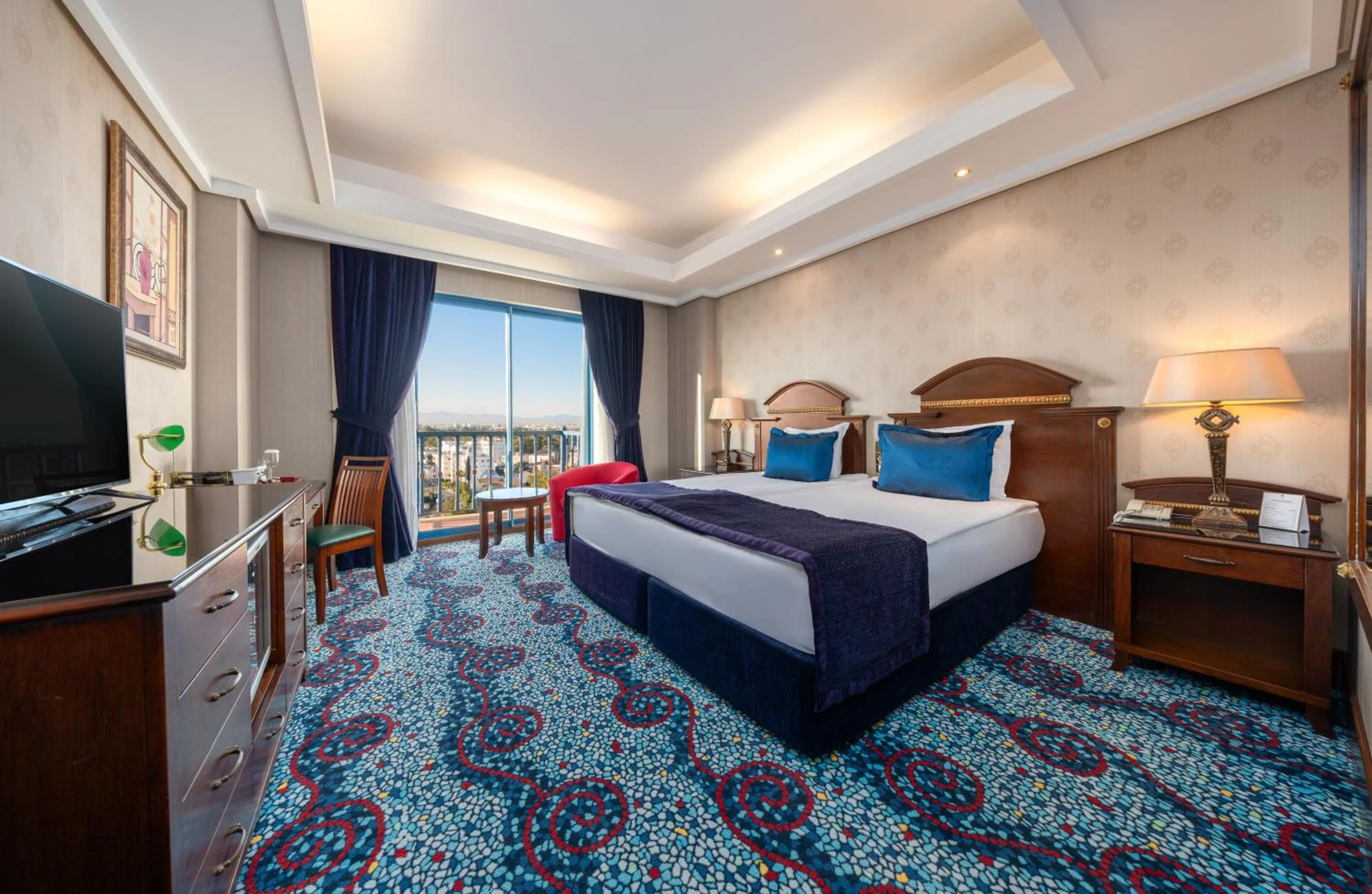 Photo of the whole room, Bed in Merit Lefkosa Hotel & Casino