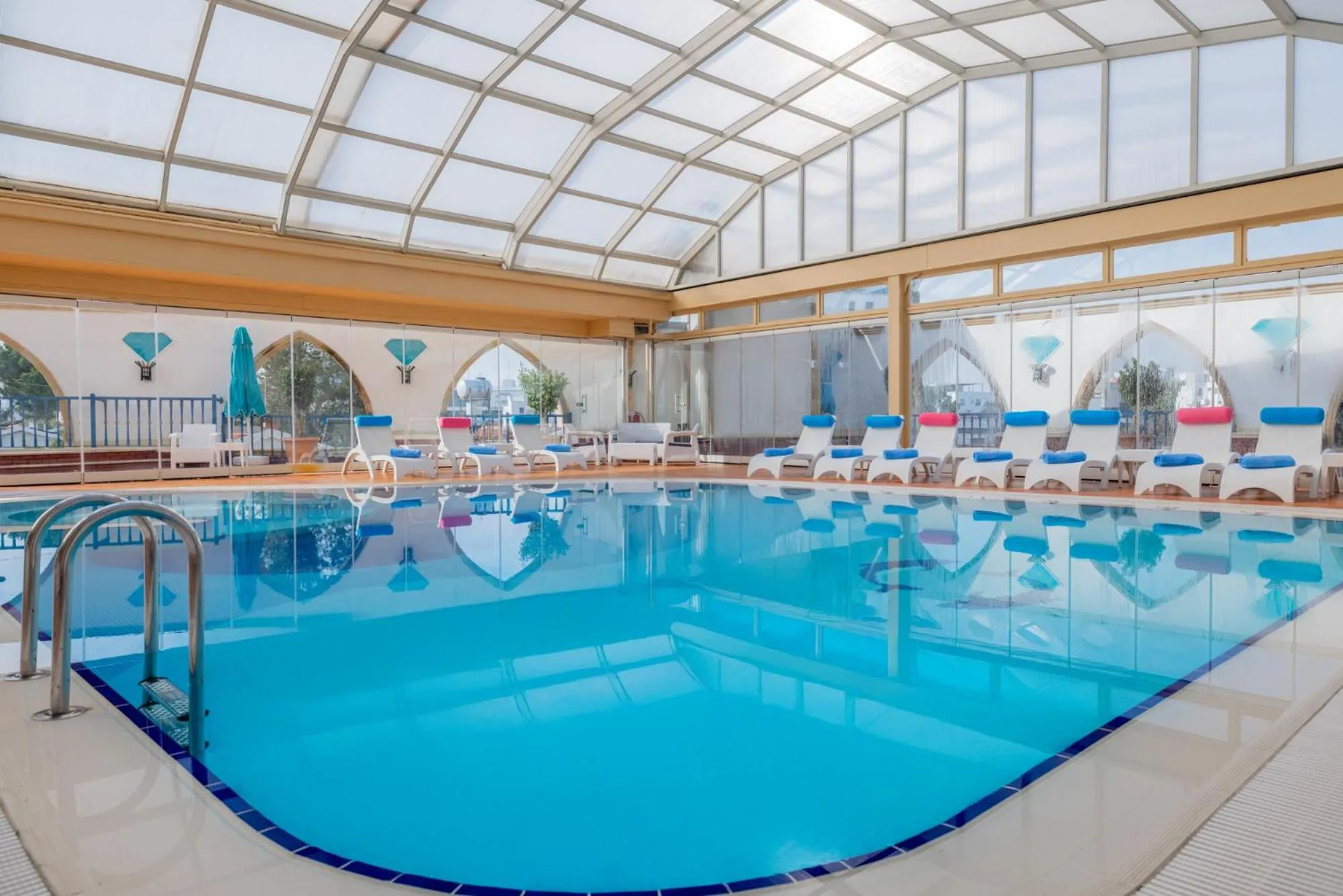 Pool view in Merit Lefkosa Hotel & Casino