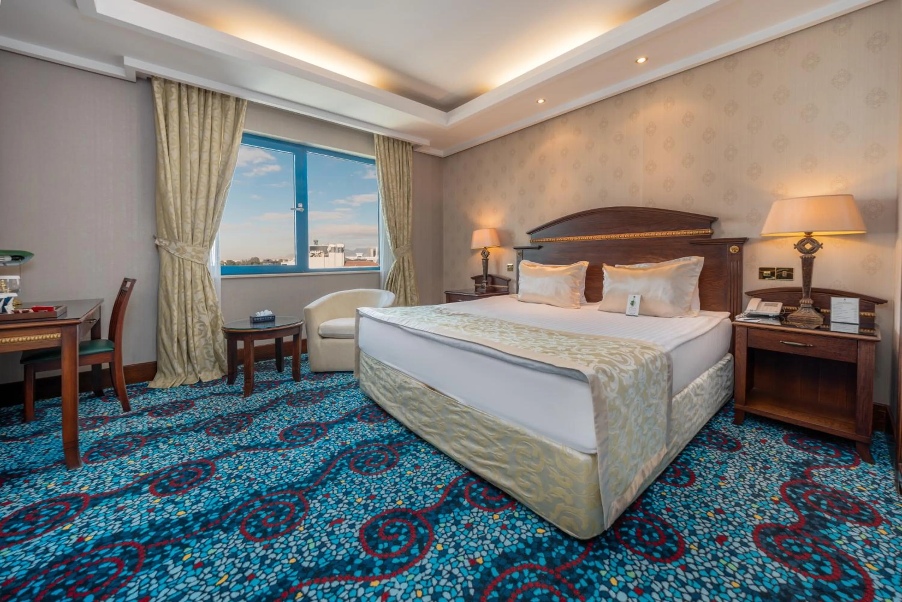 Bed in Merit Lefkosa Hotel & Casino