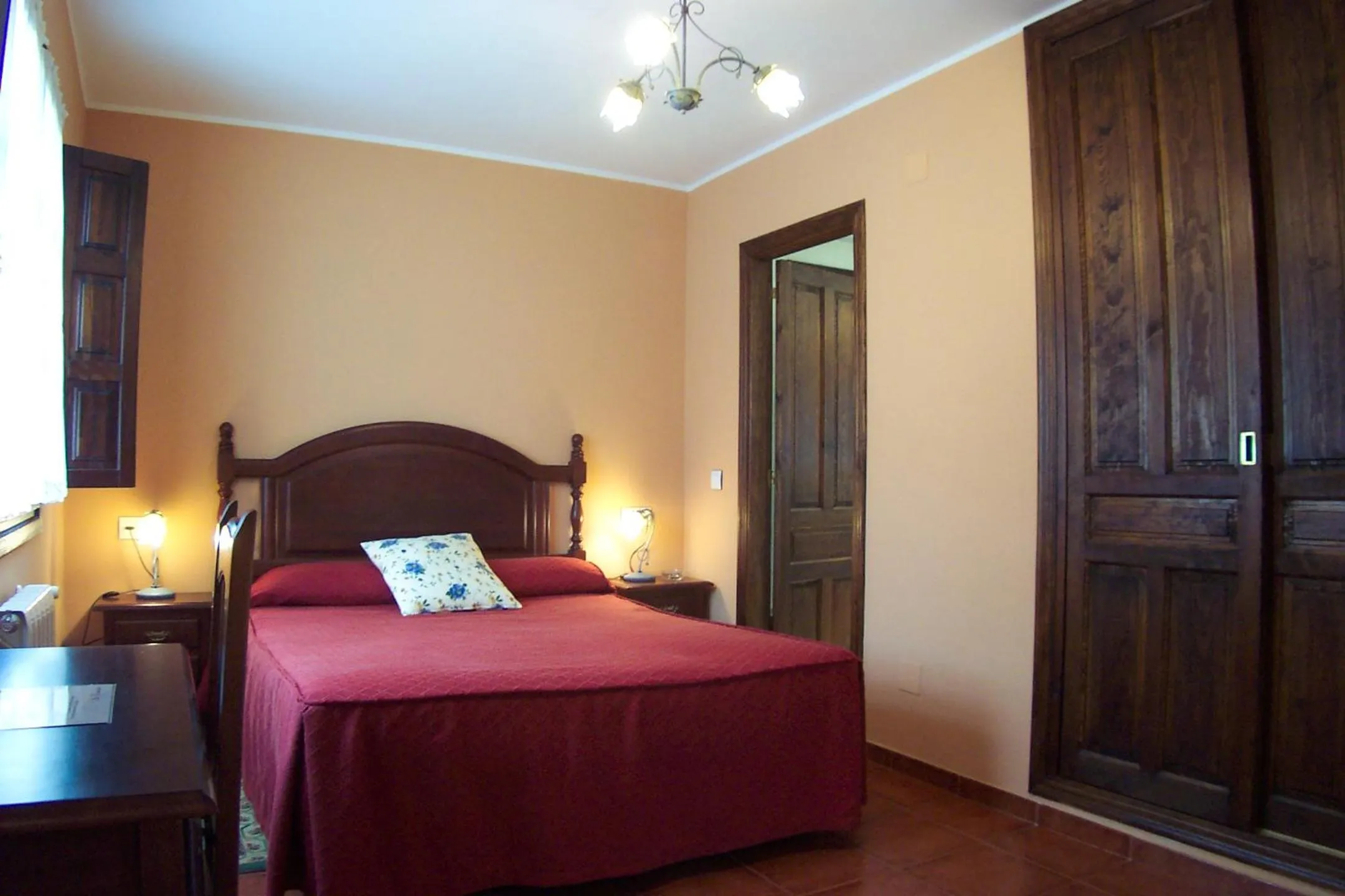 Bed in Hotel Los Ángeles