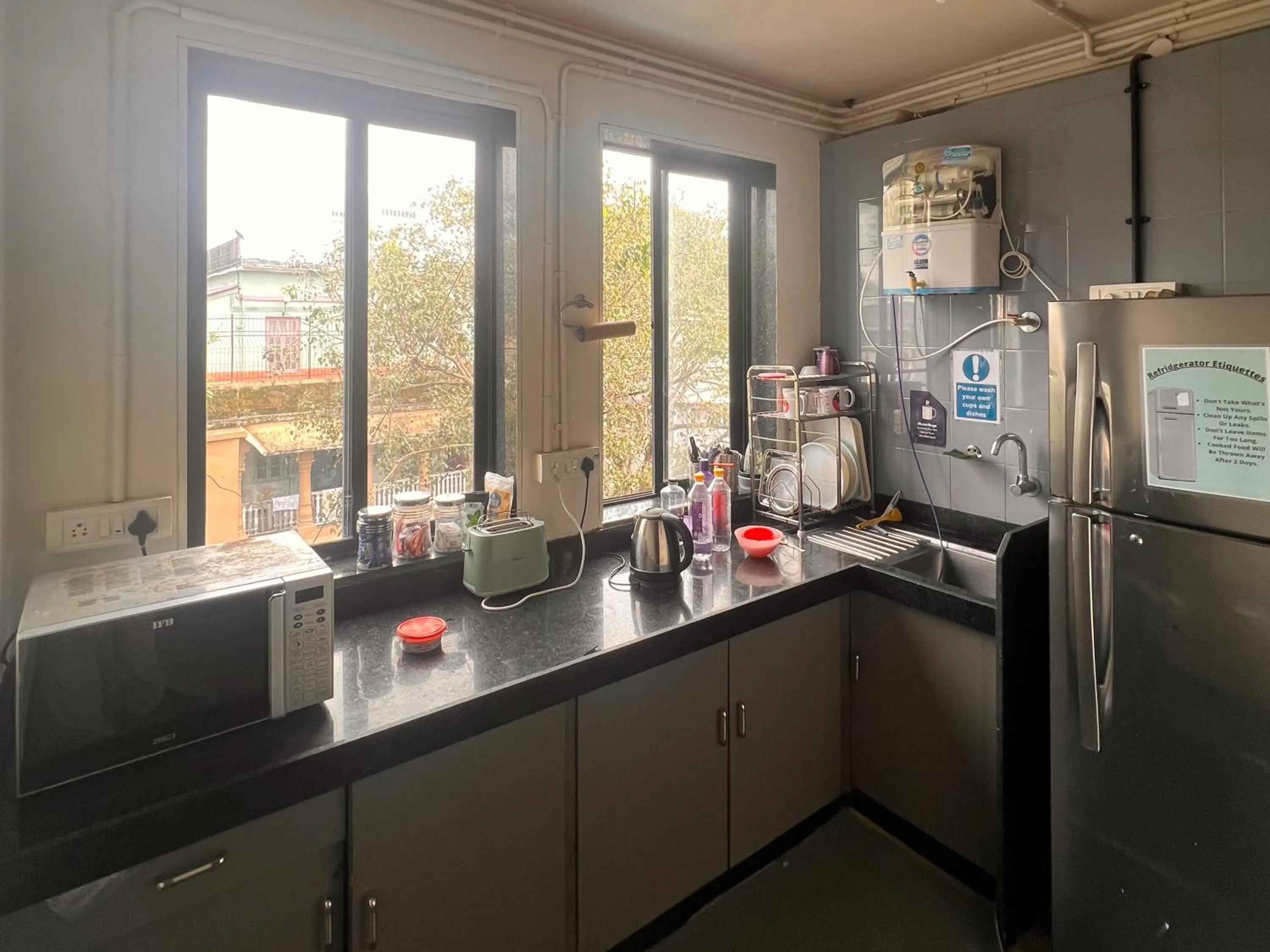 Kitchen or kitchenette in Backpacker Cowies