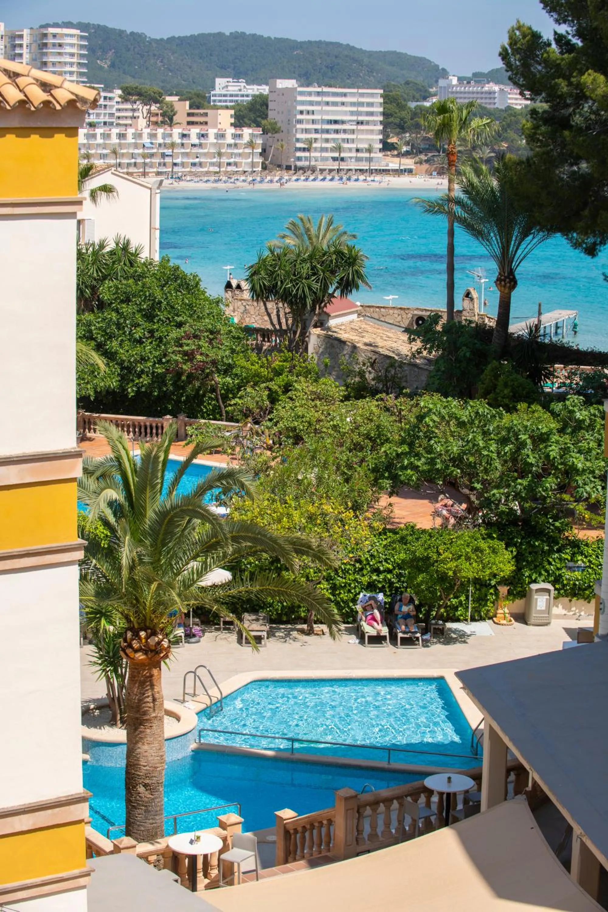 Sea view in FLOR los Almendros Apartamentos