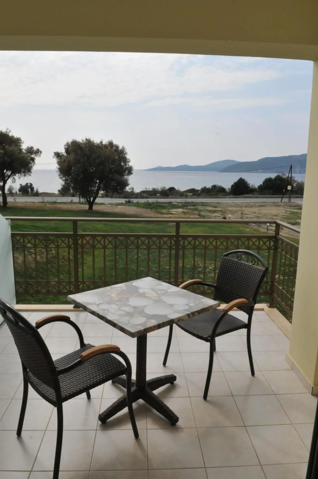 Garden view in Finiki Plaza