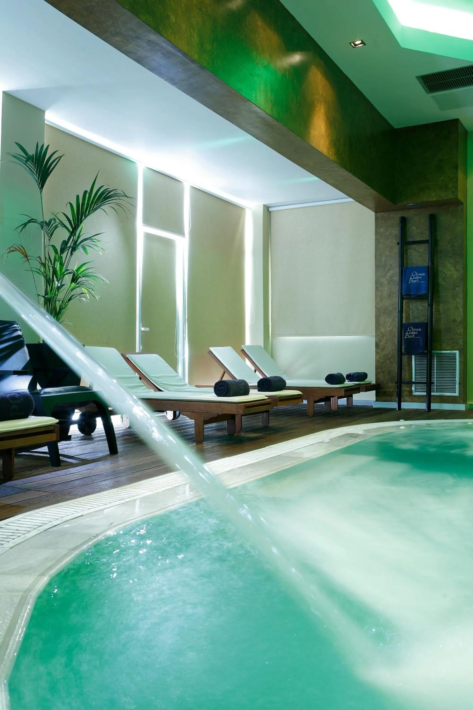 Hot Spring Bath in Olympia Golden Beach Resort & Spa