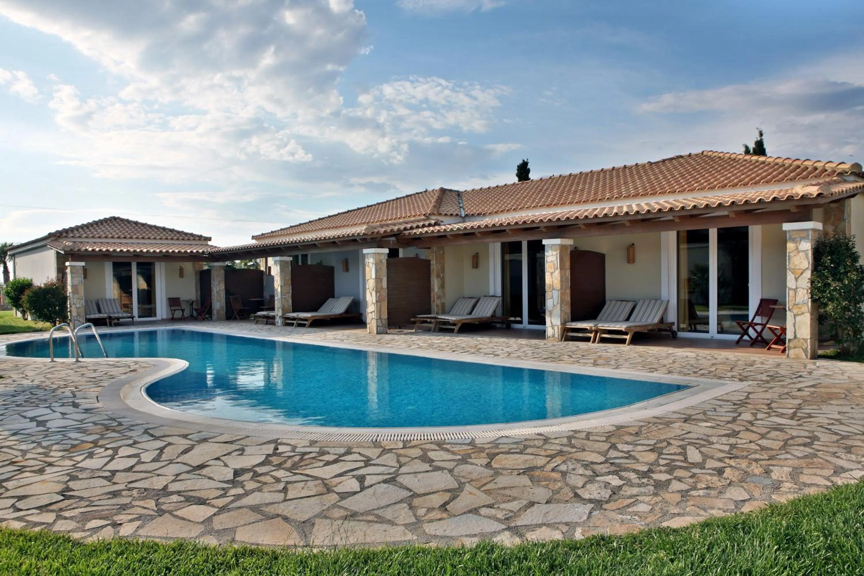 Facade/entrance in Olympia Golden Beach Resort & Spa