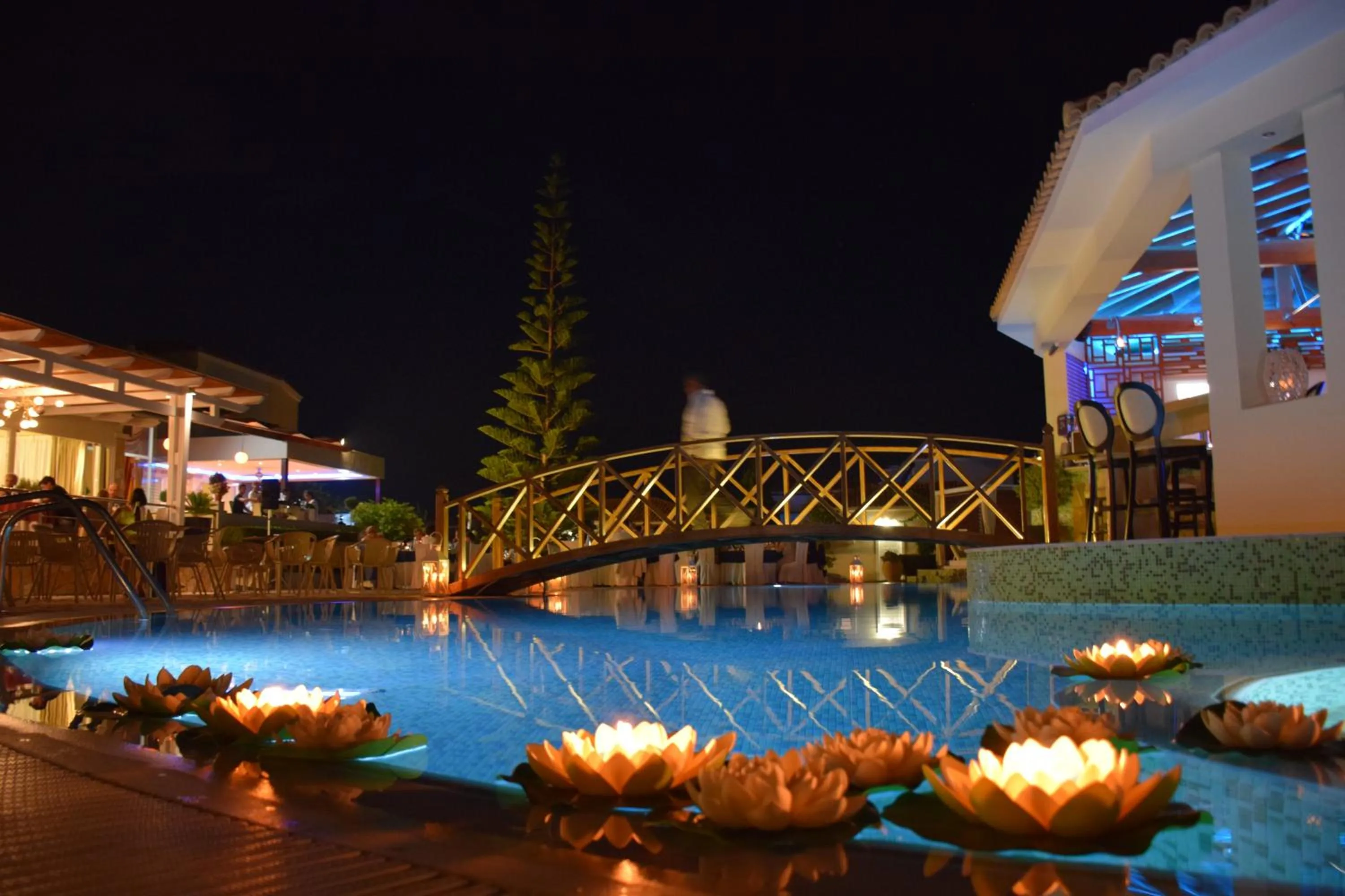 Pool view in Olympia Golden Beach Resort & Spa