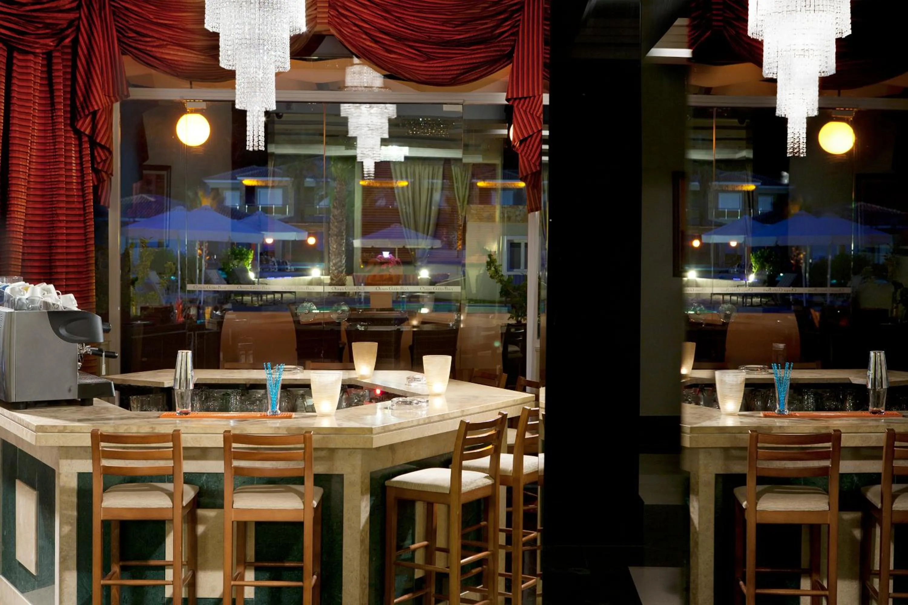 Lounge or bar in Olympia Golden Beach Resort & Spa