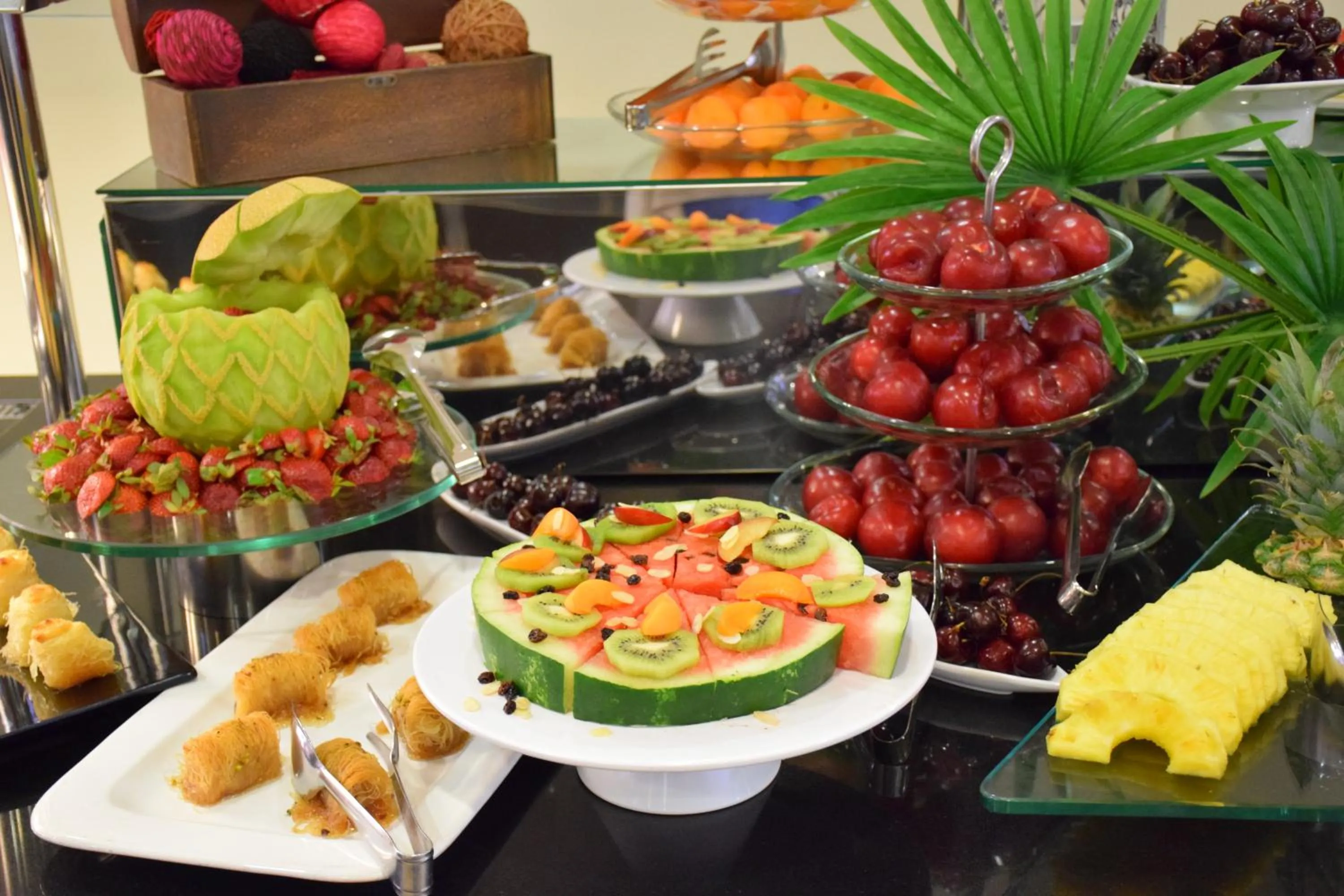 Food in Olympia Golden Beach Resort & Spa