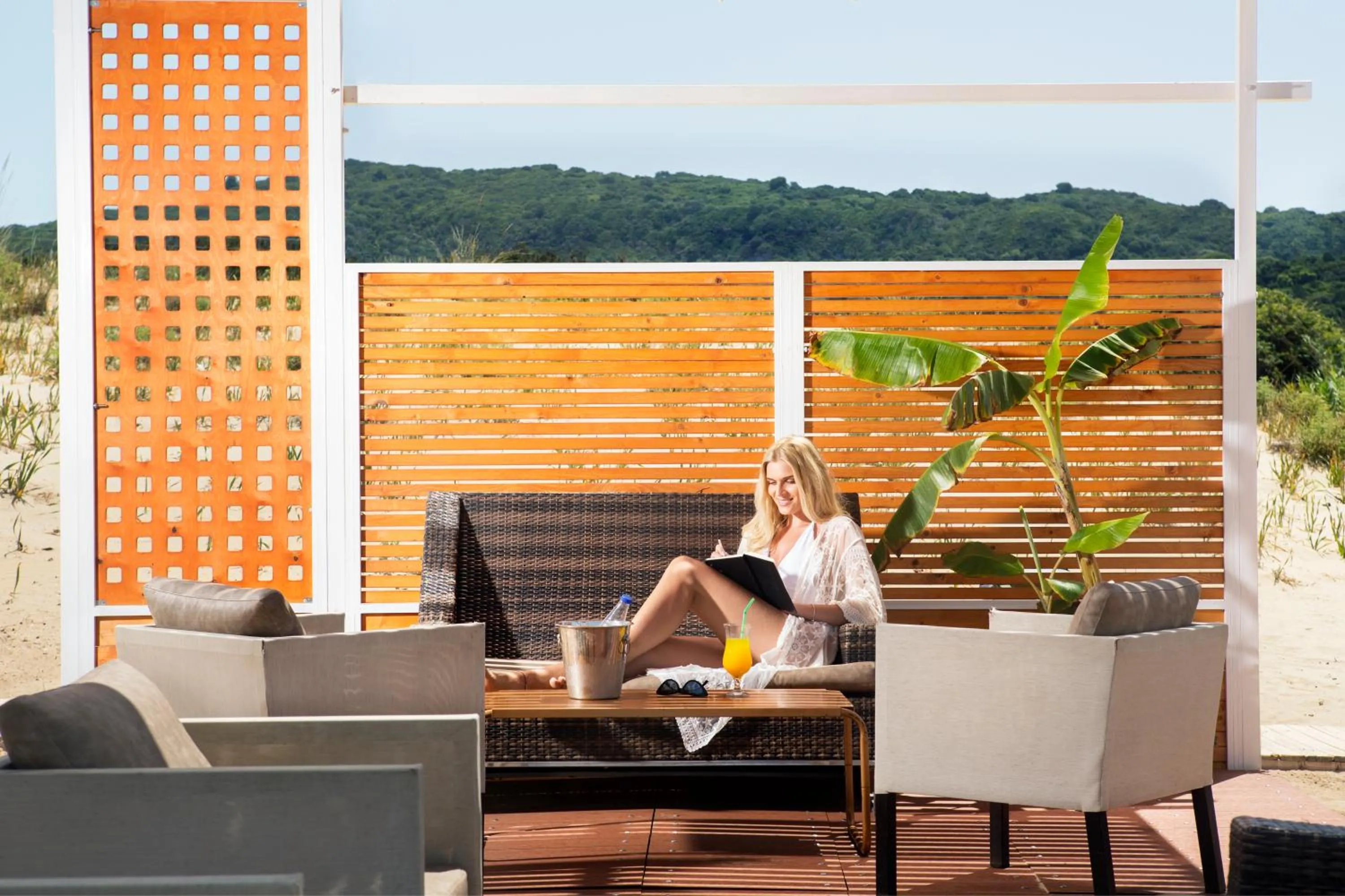 Beach in Olympia Golden Beach Resort & Spa