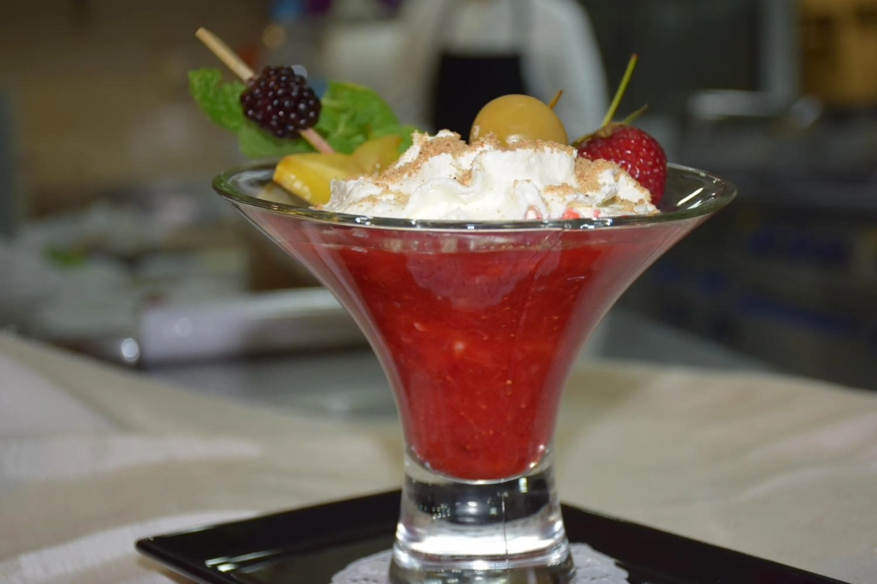 Food close-up in Olympia Golden Beach Resort & Spa