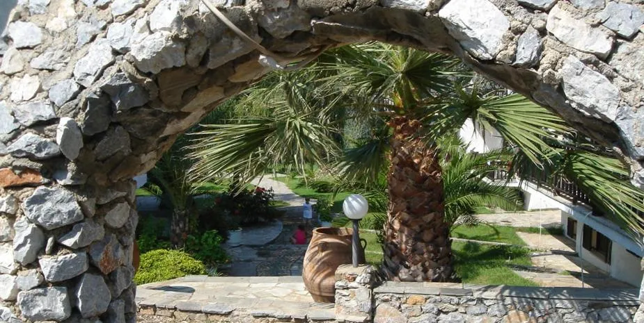 Garden in Poseidon Hotel Sea Resort