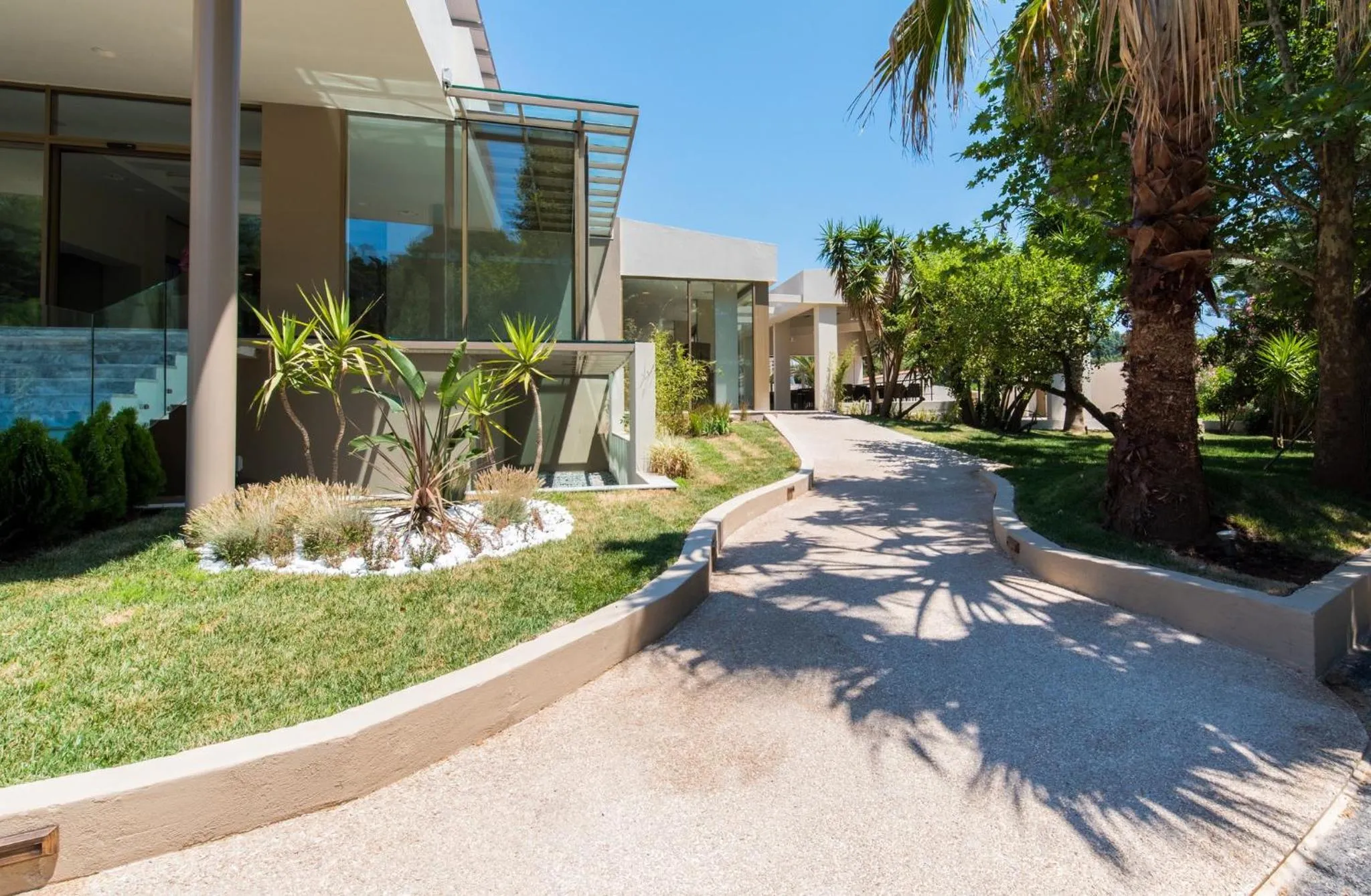 Facade/entrance in Poseidon Hotel Sea Resort