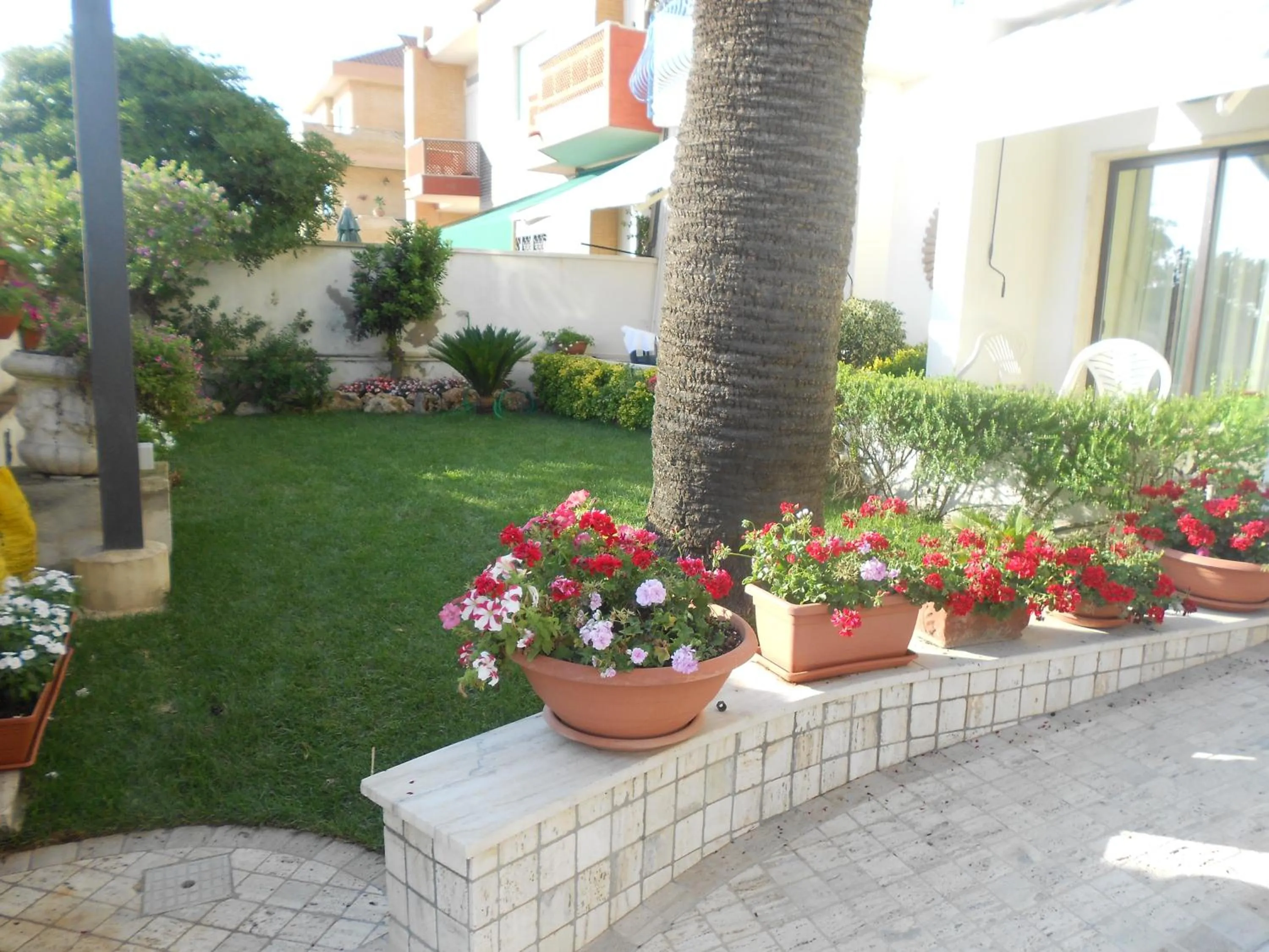 Patio in Hotel L'Approdo