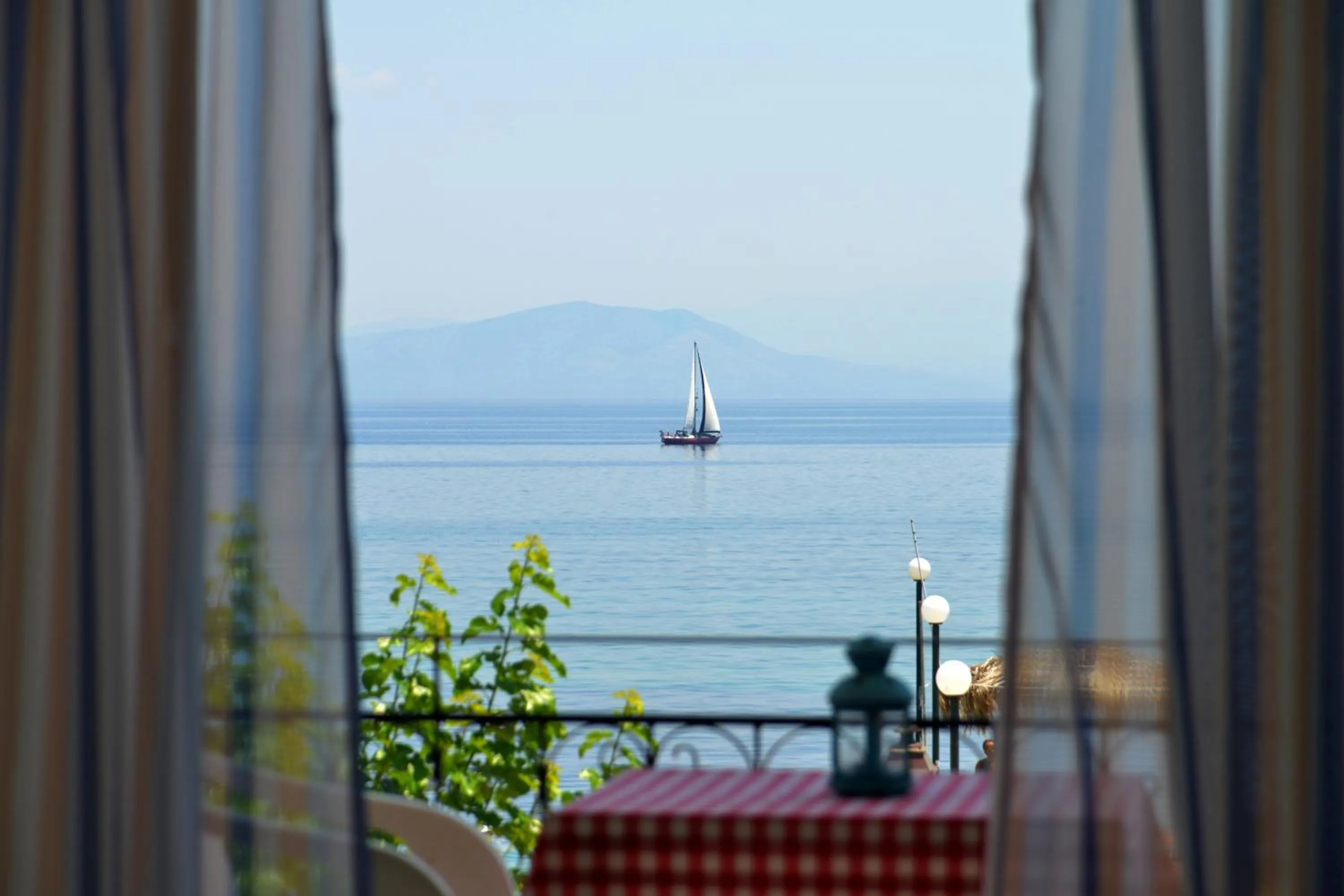 Balcony/Terrace in Eros Beach Hotel