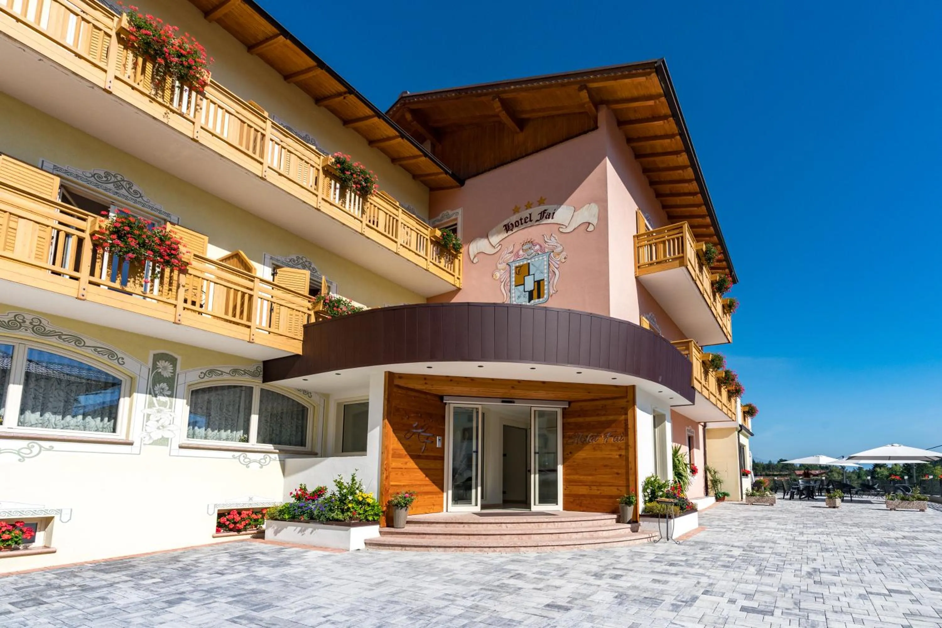 Facade/entrance in Hotel Fai