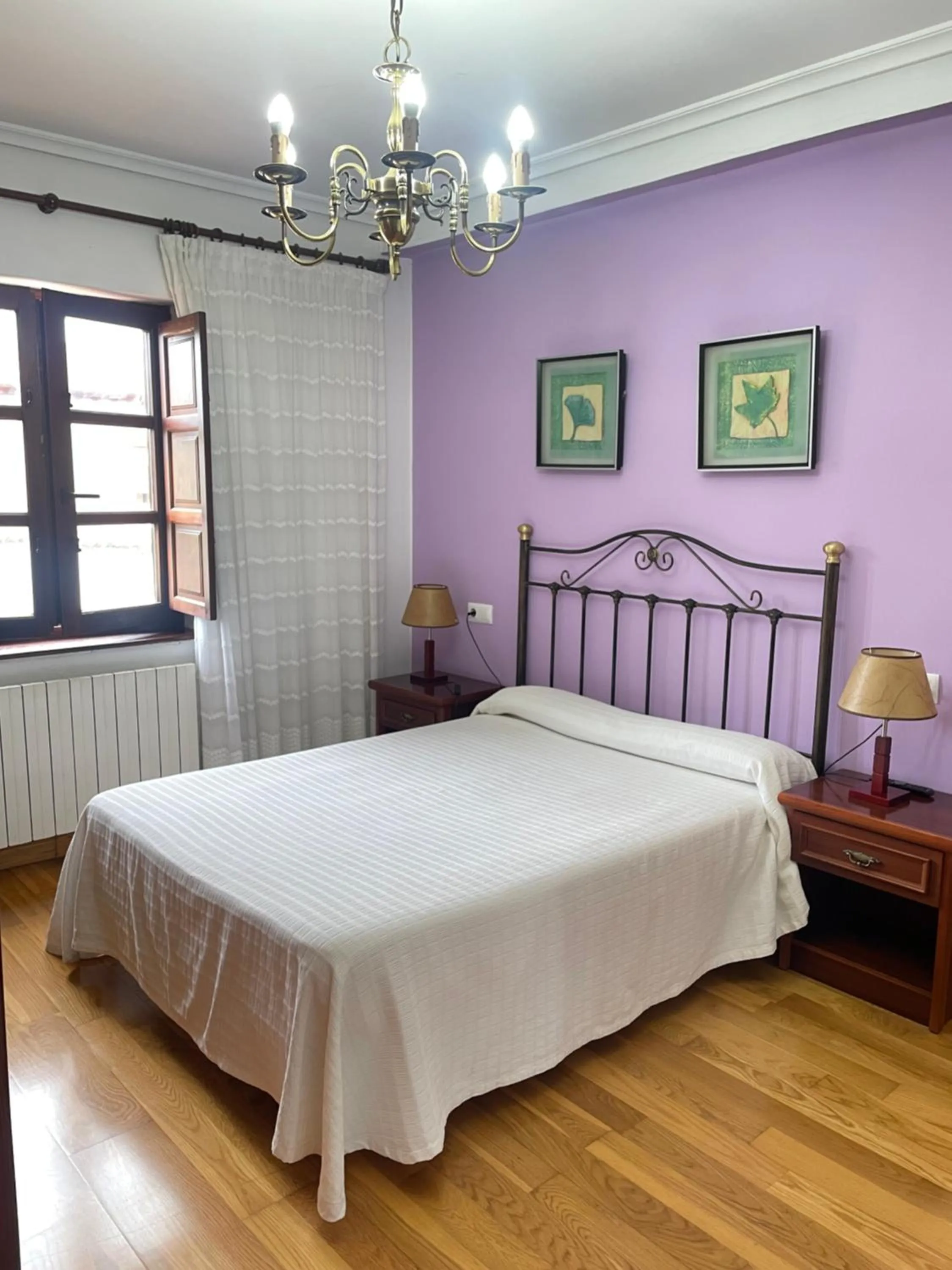 Bed in Posada La Cabaña De Salmon