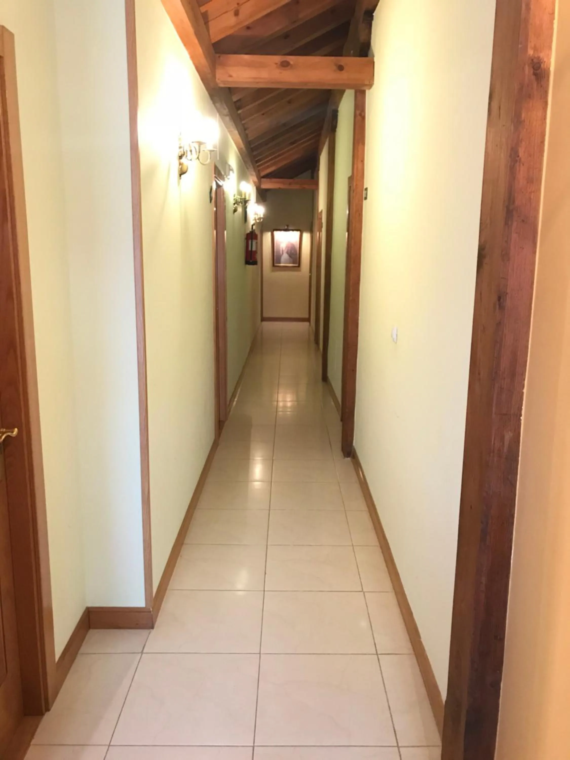 Area and facilities in Posada La Cabaña De Salmon