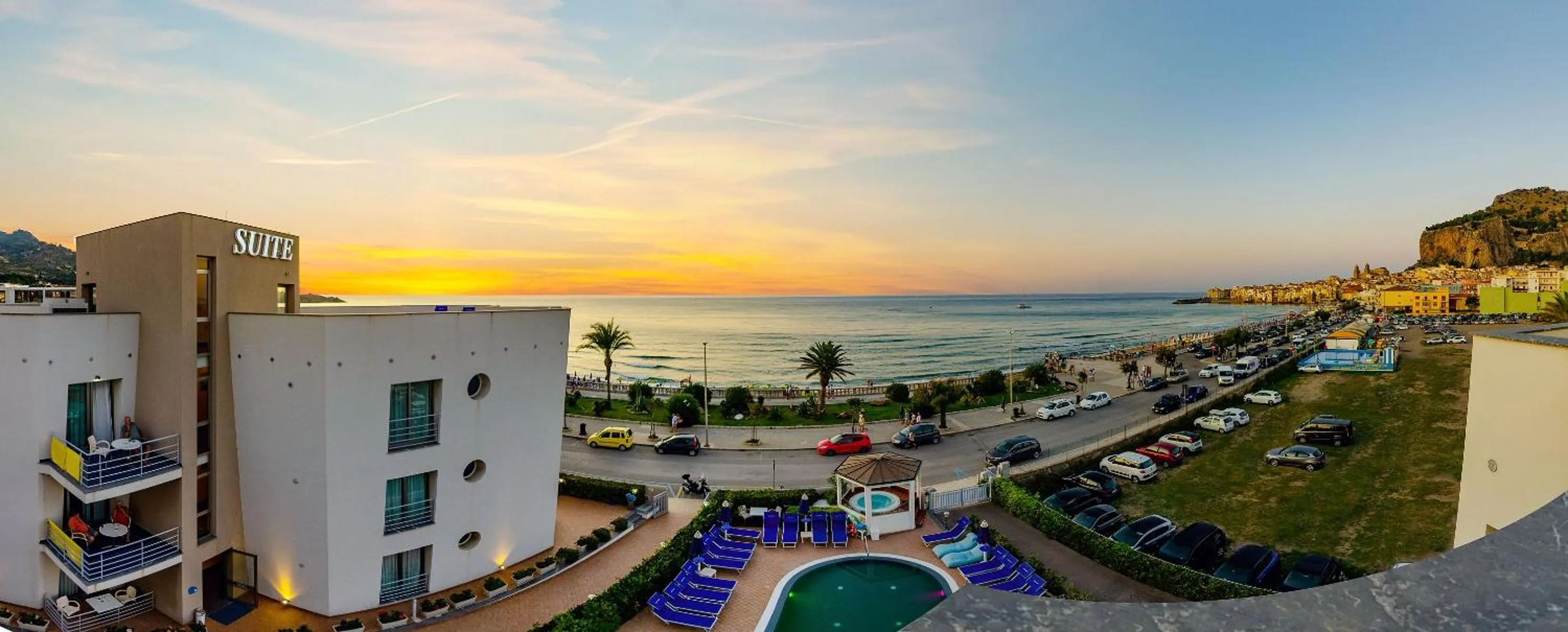 Bird's eye view in Astro Suite Hotel