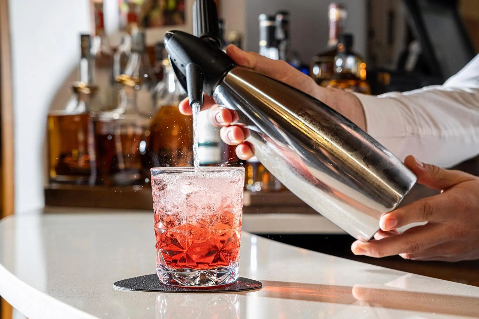 Lounge or bar in Brunet - The Dolomites Resort