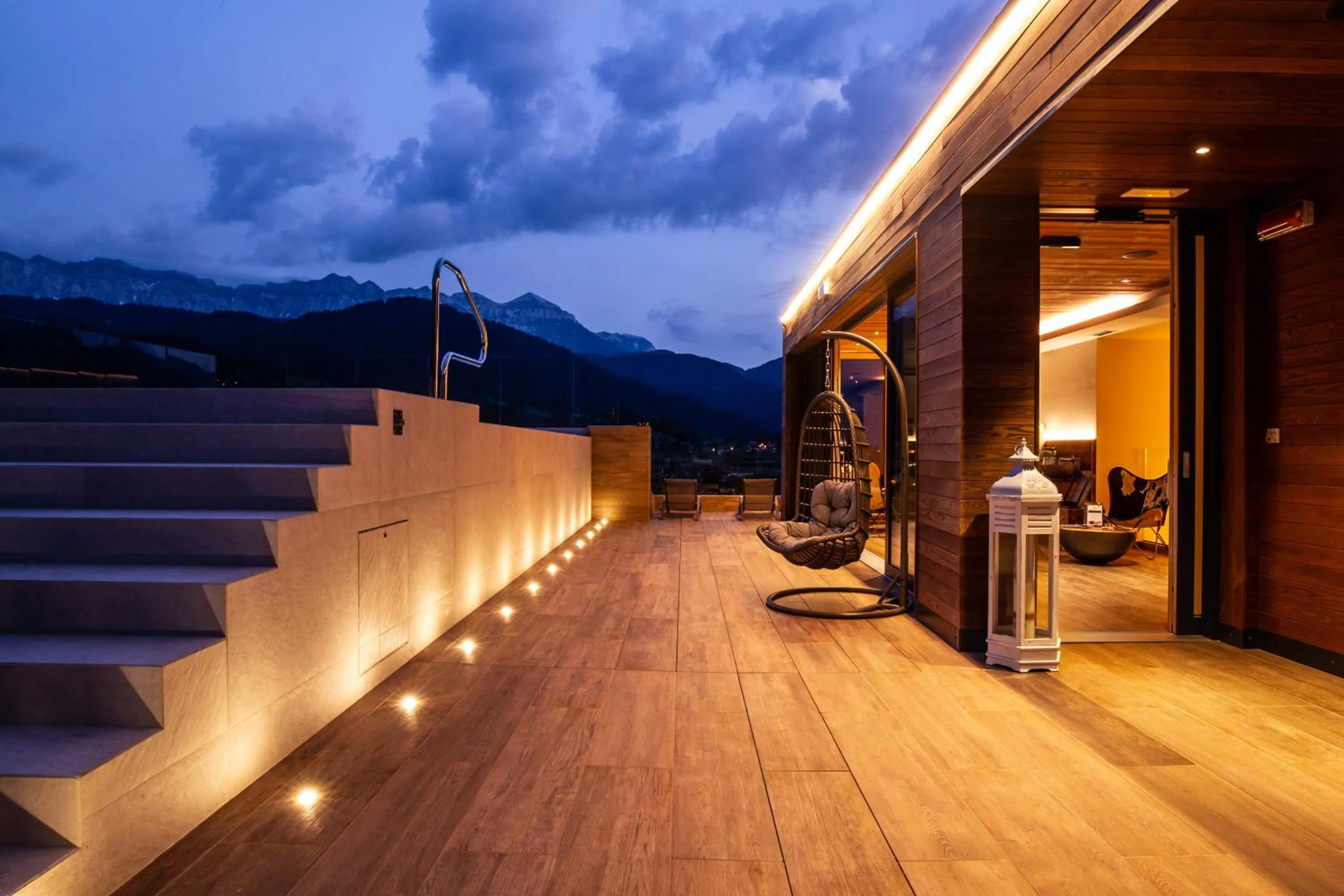 Balcony/Terrace in Brunet - The Dolomites Resort