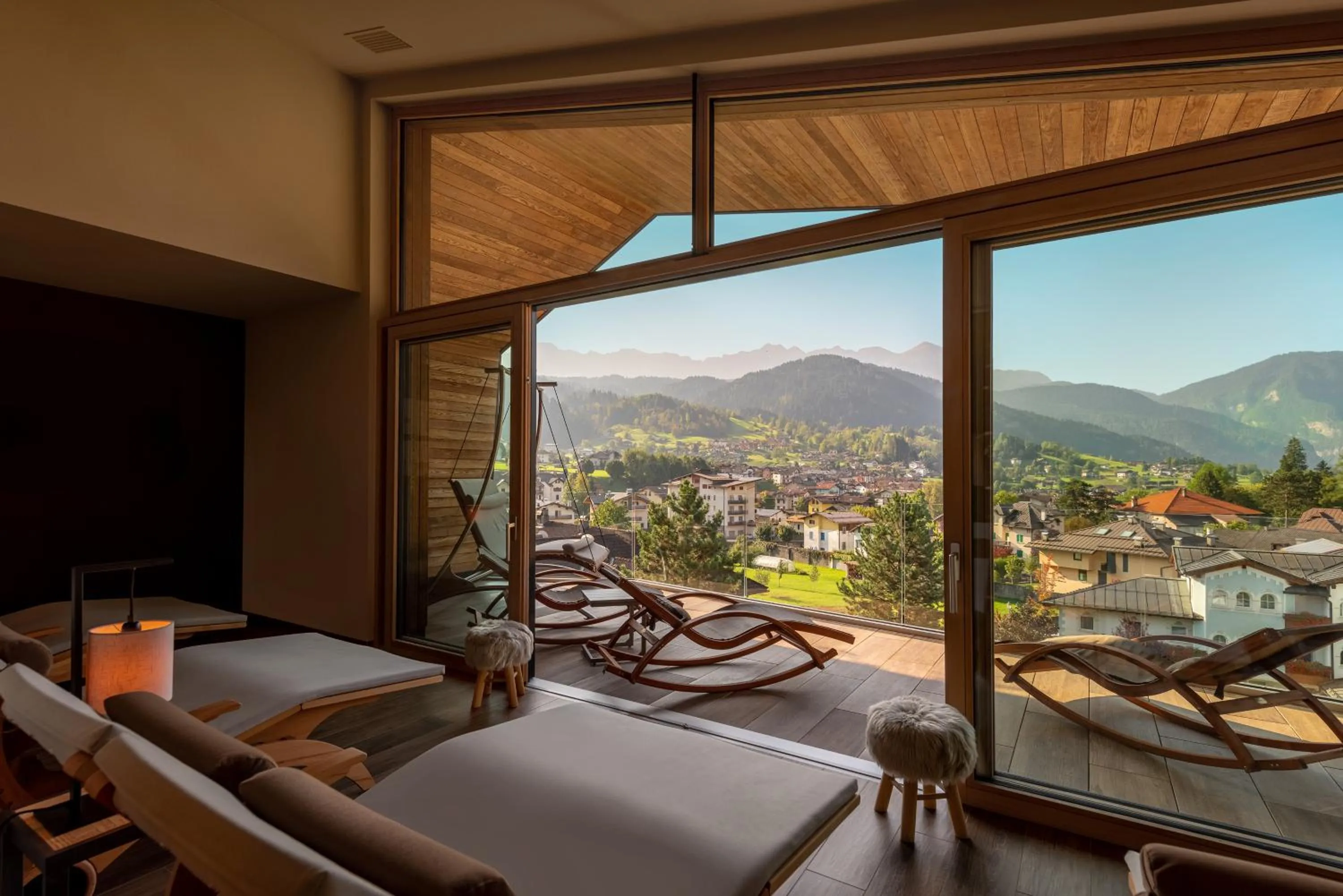 Balcony/Terrace in Brunet - The Dolomites Resort