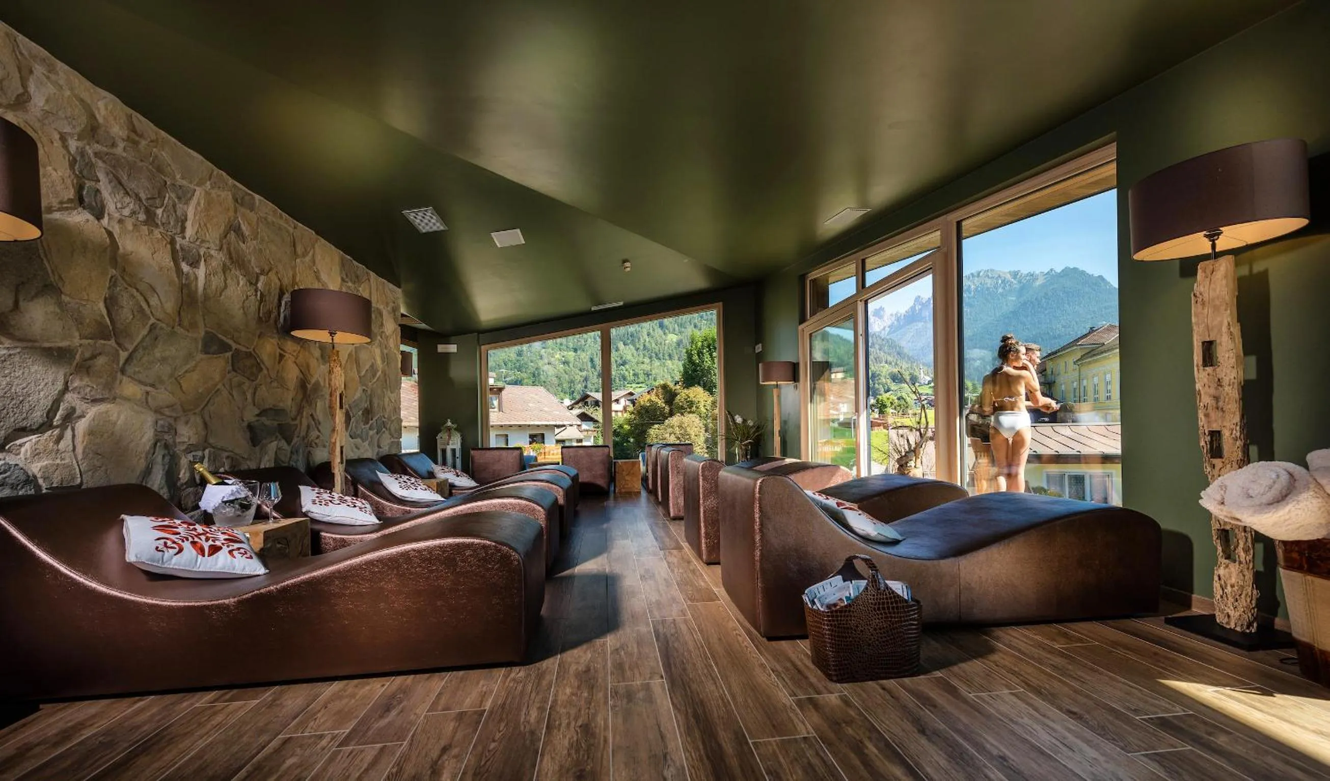 Spa and wellness centre/facilities in Brunet - The Dolomites Resort