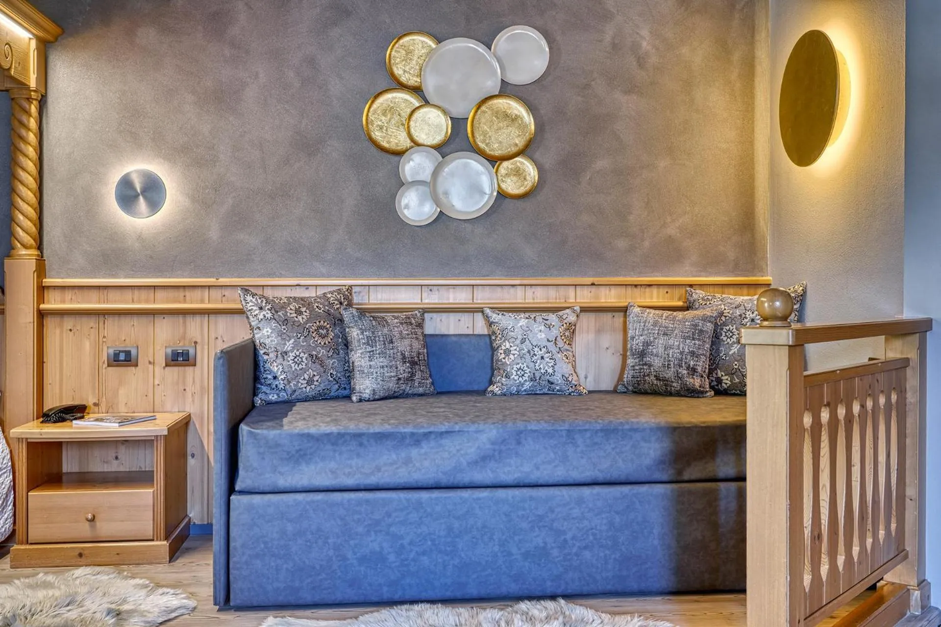 Bedroom in Brunet - The Dolomites Resort