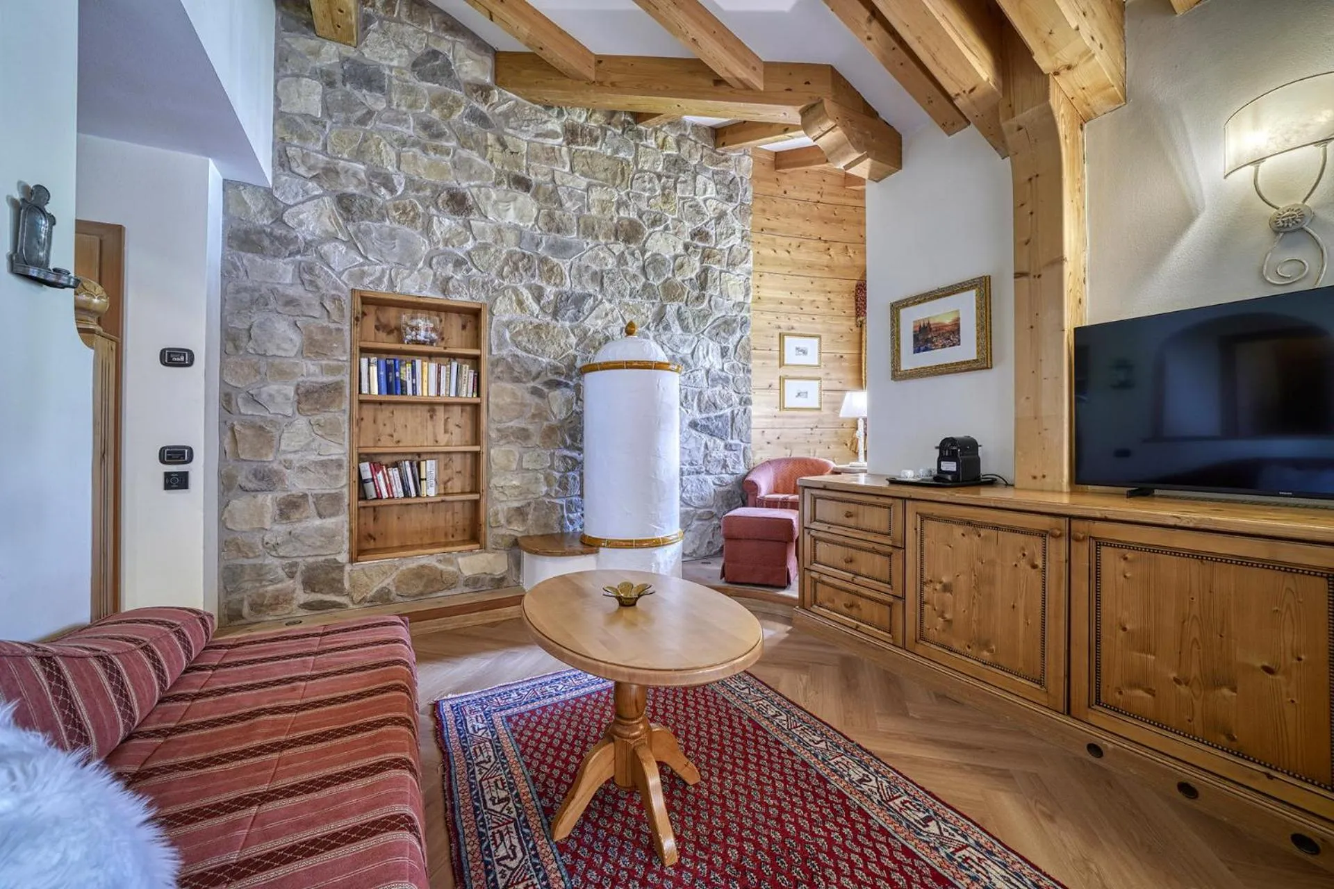 Seating area in Brunet - The Dolomites Resort