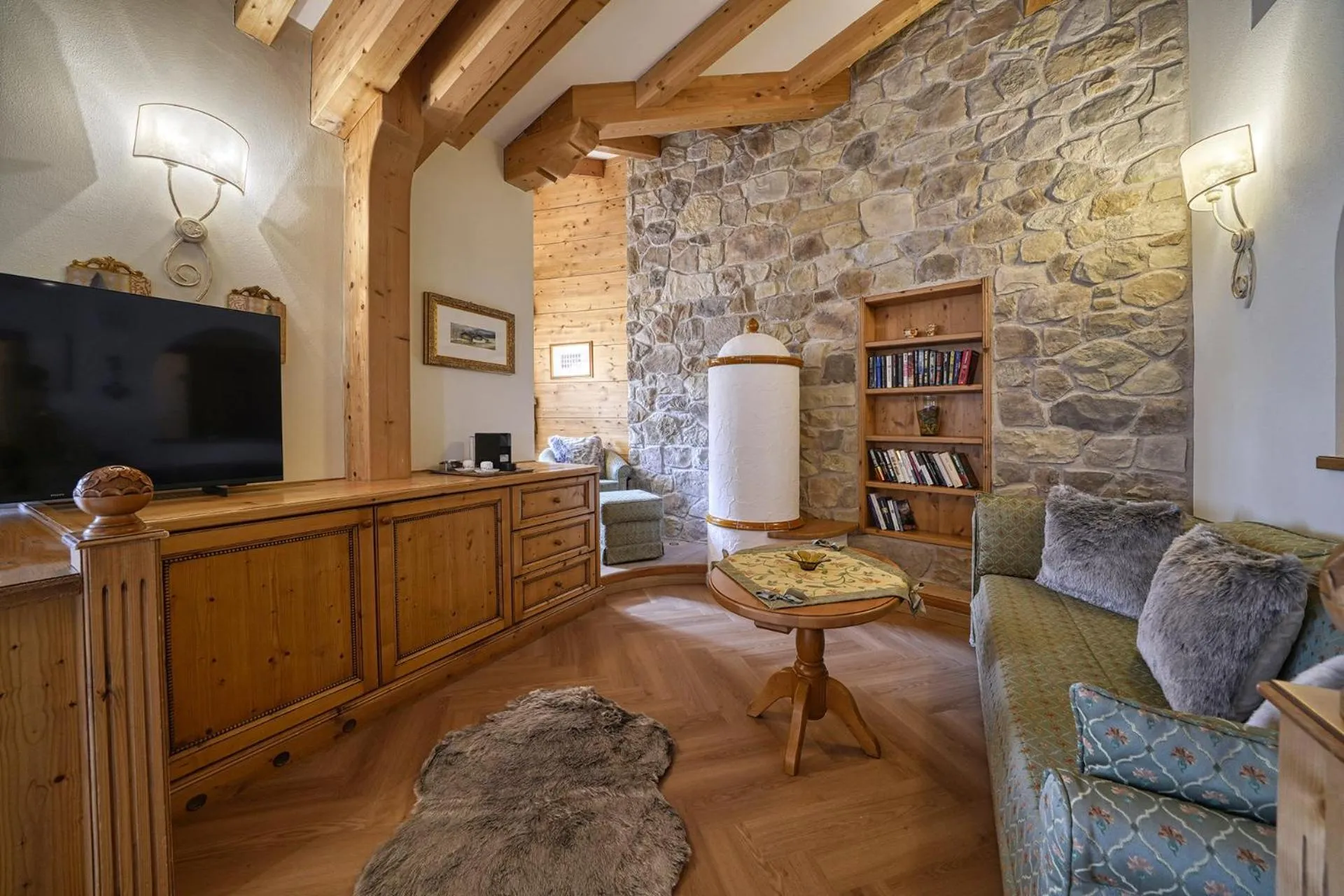 Seating area in Brunet - The Dolomites Resort