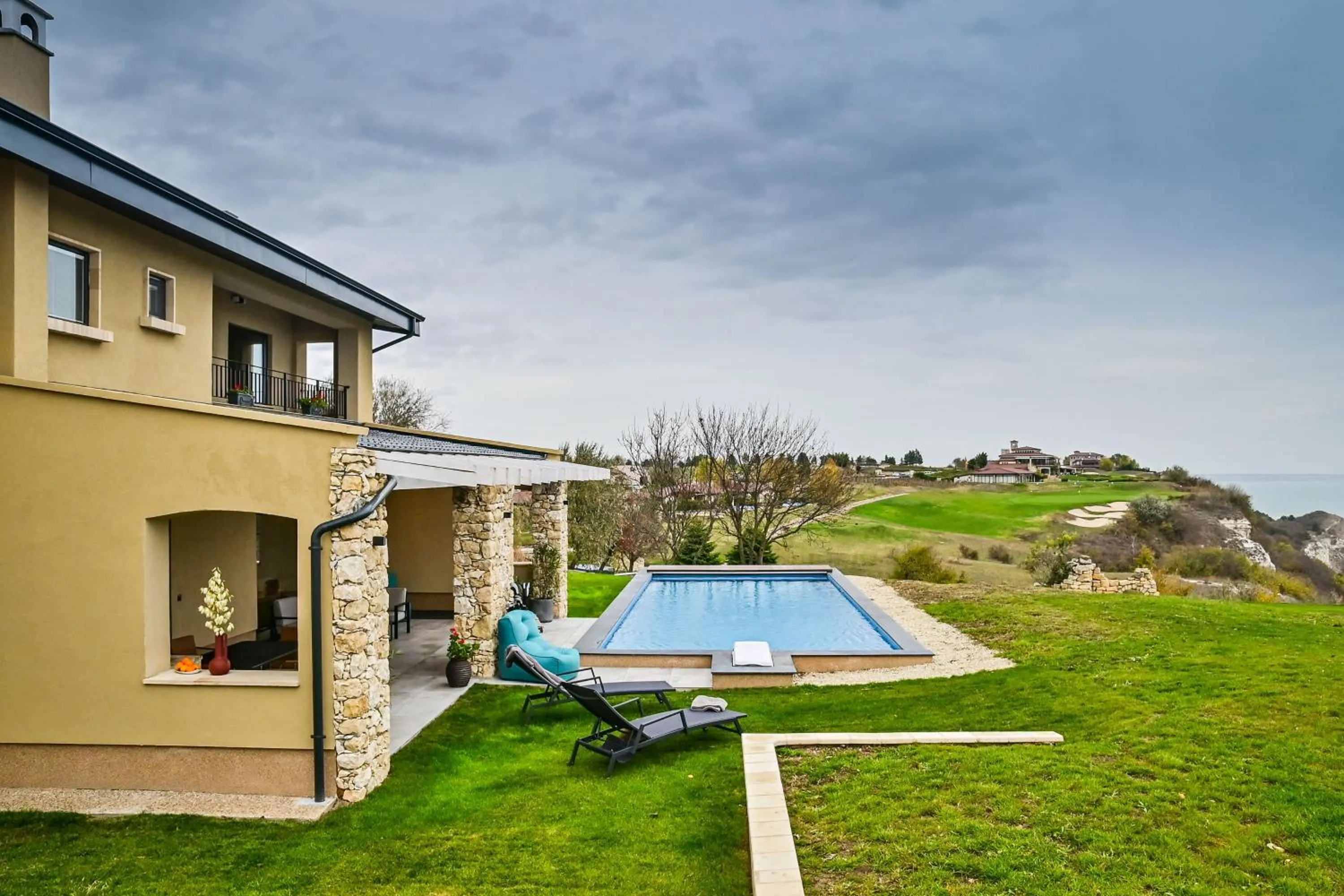 Natural landscape in BlackSeaRama Golf & Villas