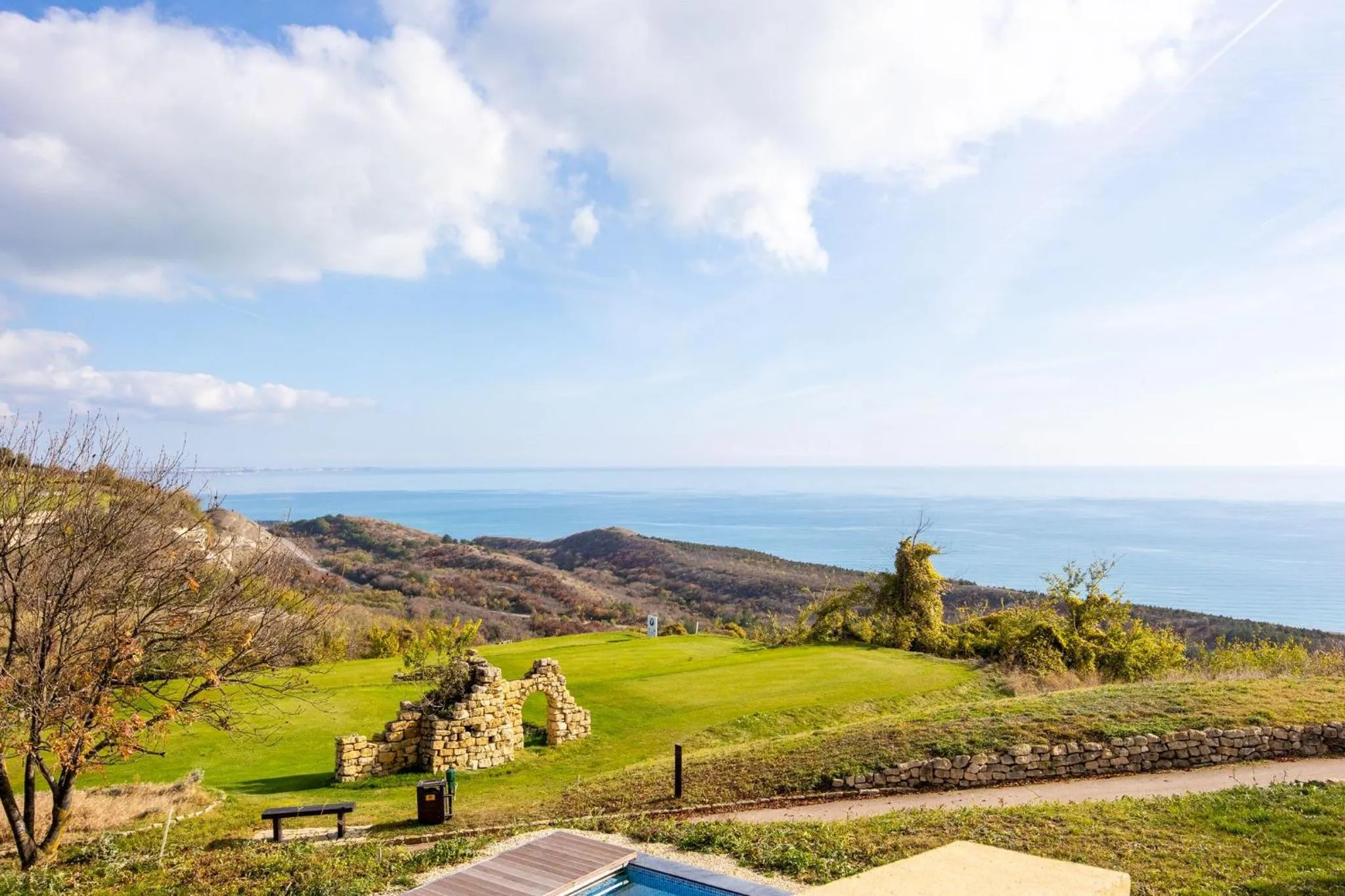 Natural landscape in BlackSeaRama Golf & Villas