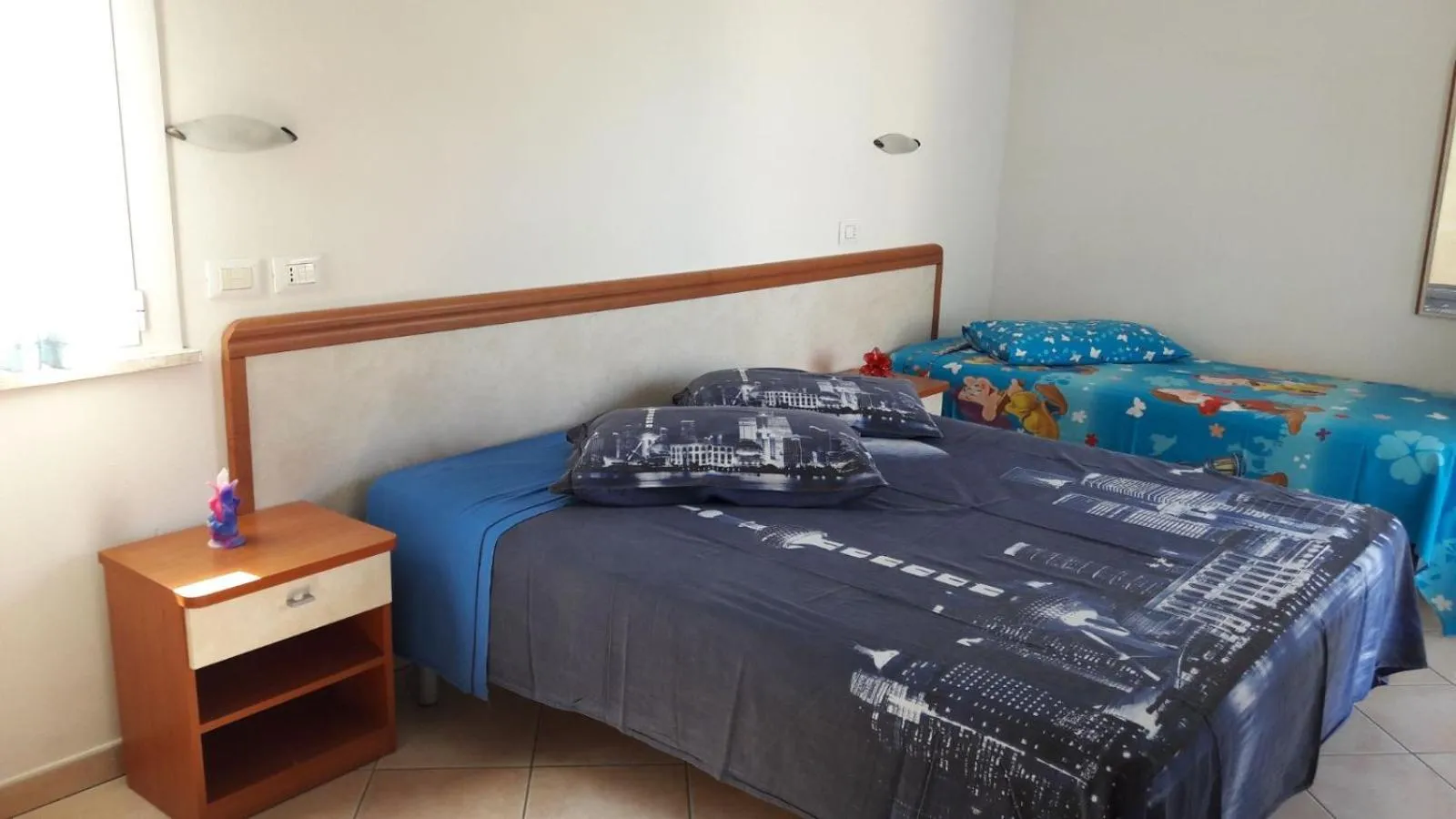 Bedroom, Bed in Residence Onda Blu