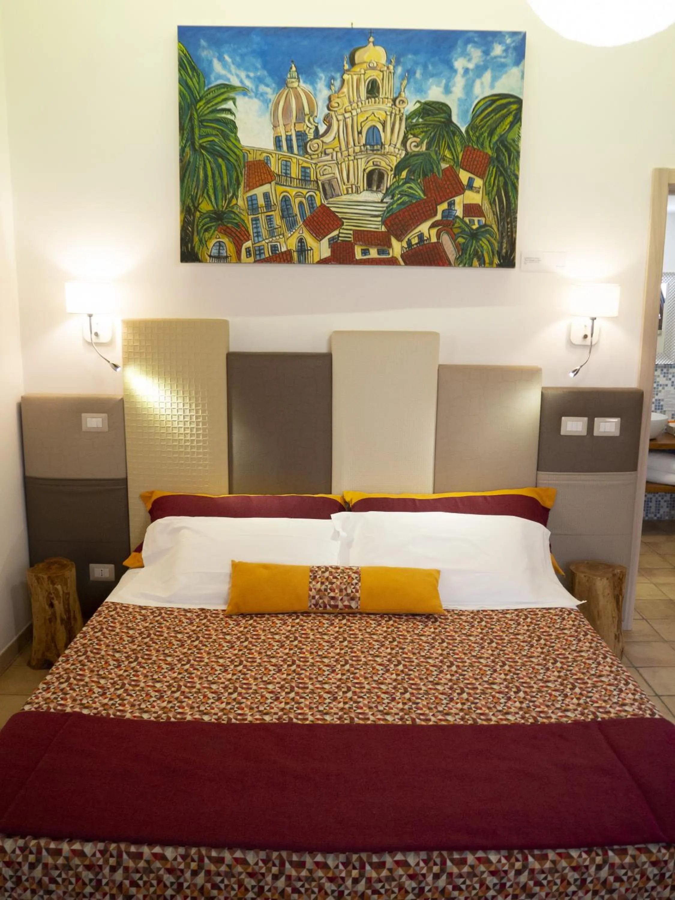 Bed in Artemisia Resort