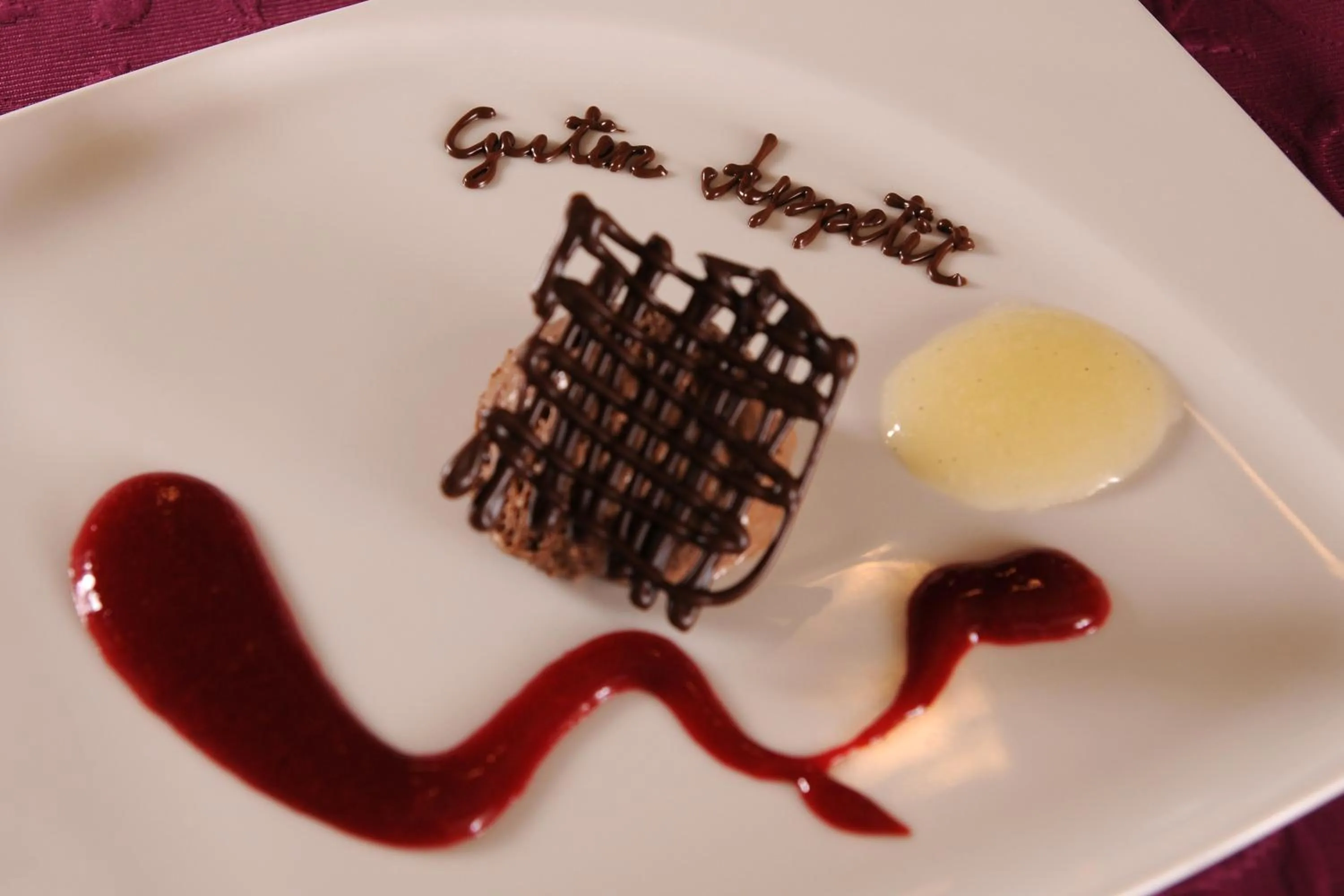 Food close-up in Hotel Tauernstern