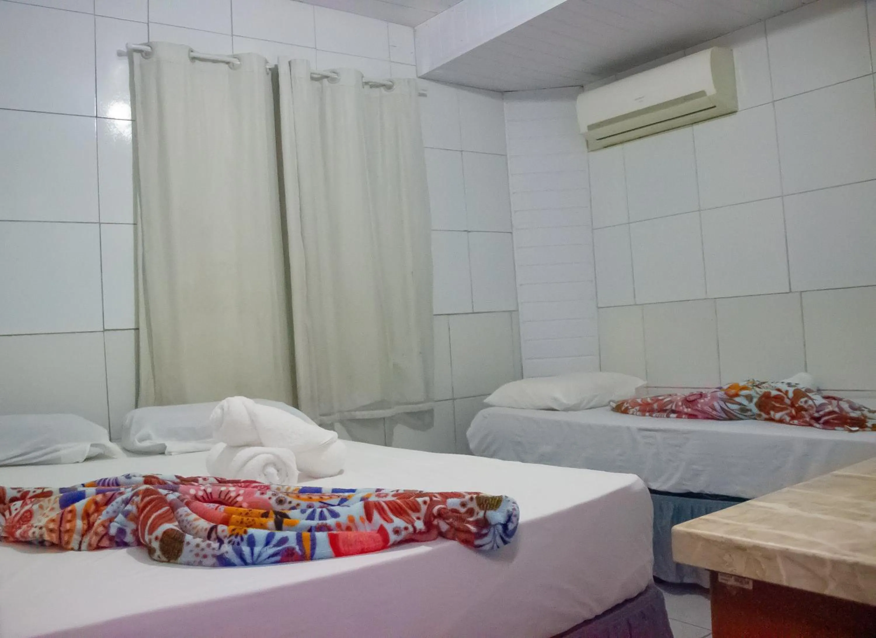 Bed in Pousada Mar do Sonho Vila