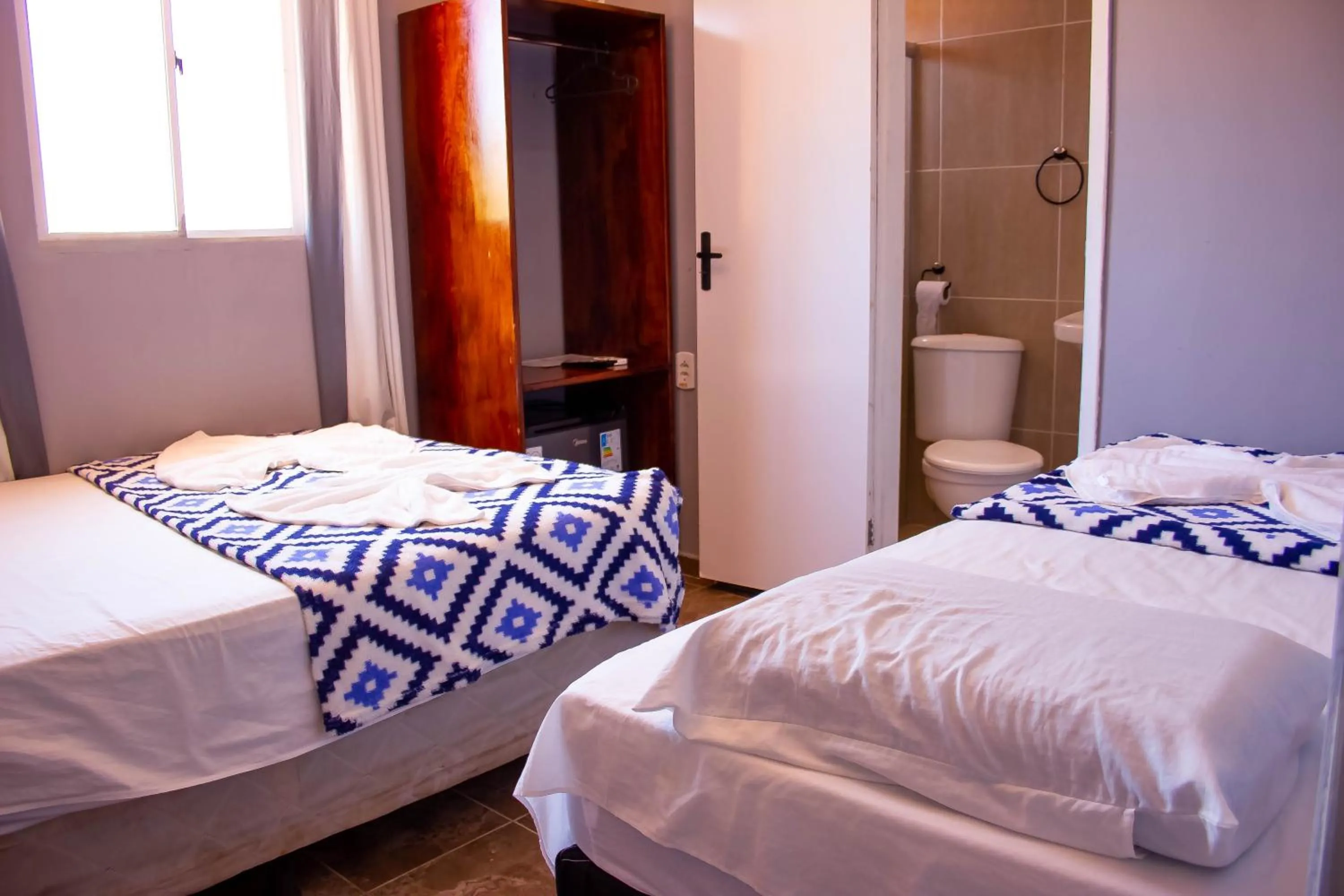 Bed in Pousada Mar do Sonho Vila