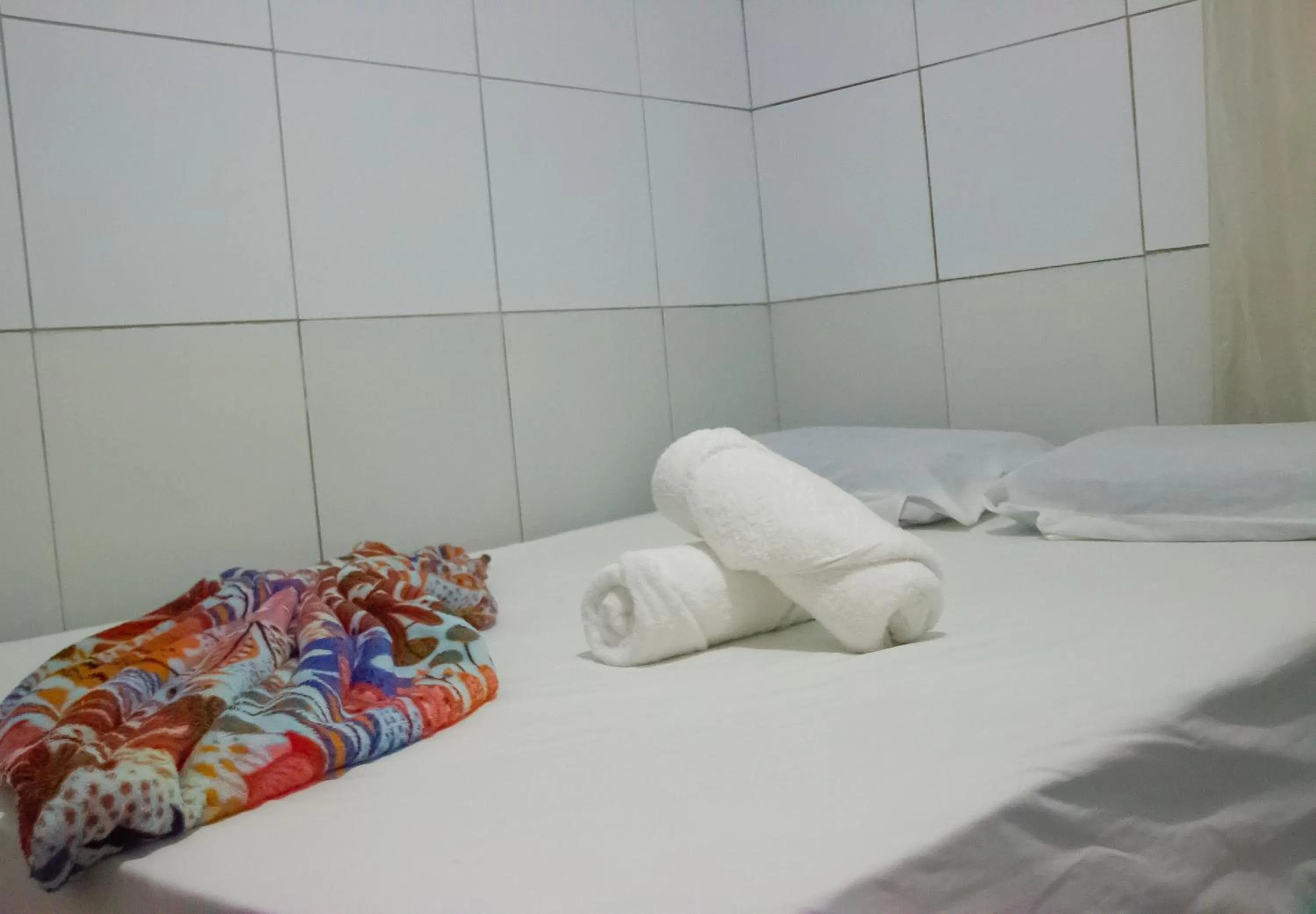 Bed in Pousada Mar do Sonho Vila