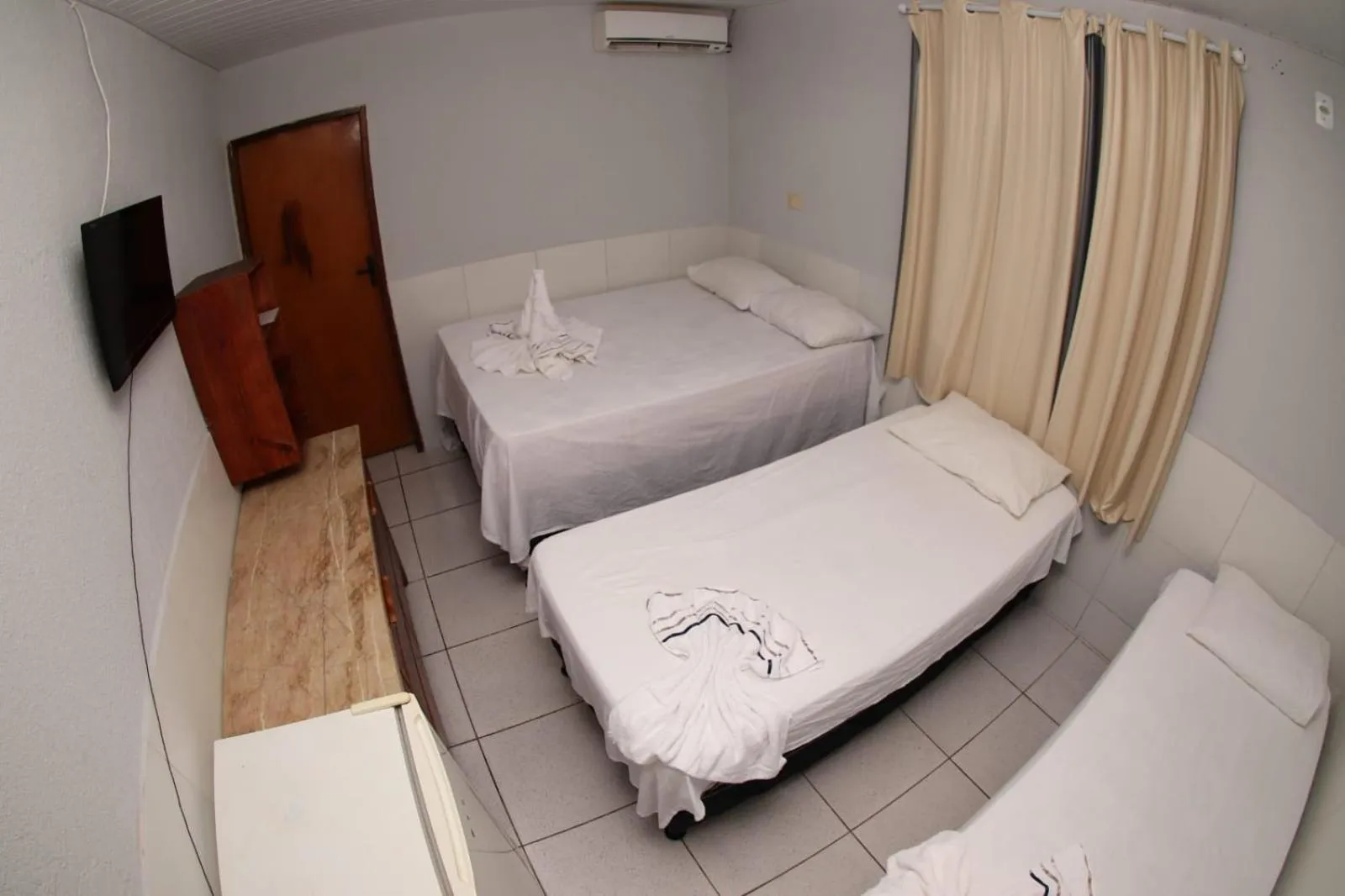 Bed in Pousada Mar do Sonho Vila