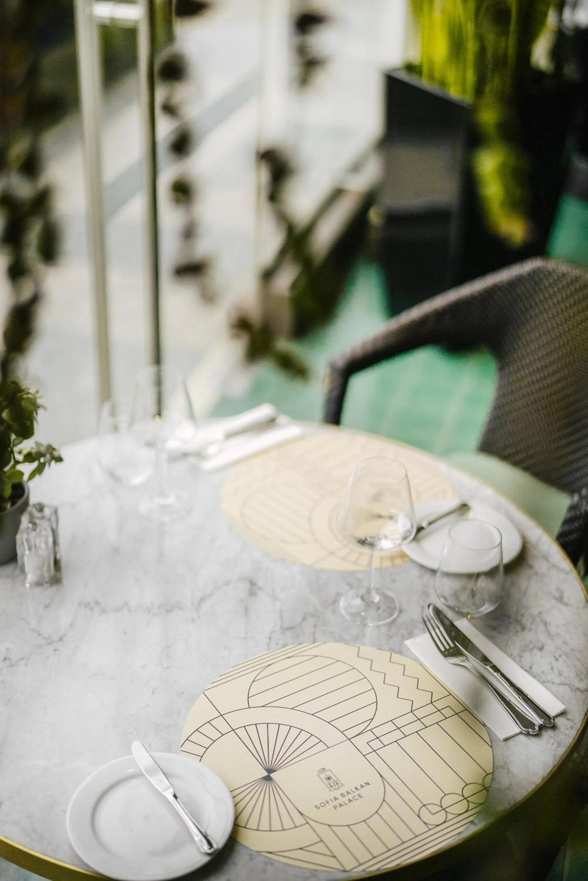 Food and drinks in Sofia Balkan Palace