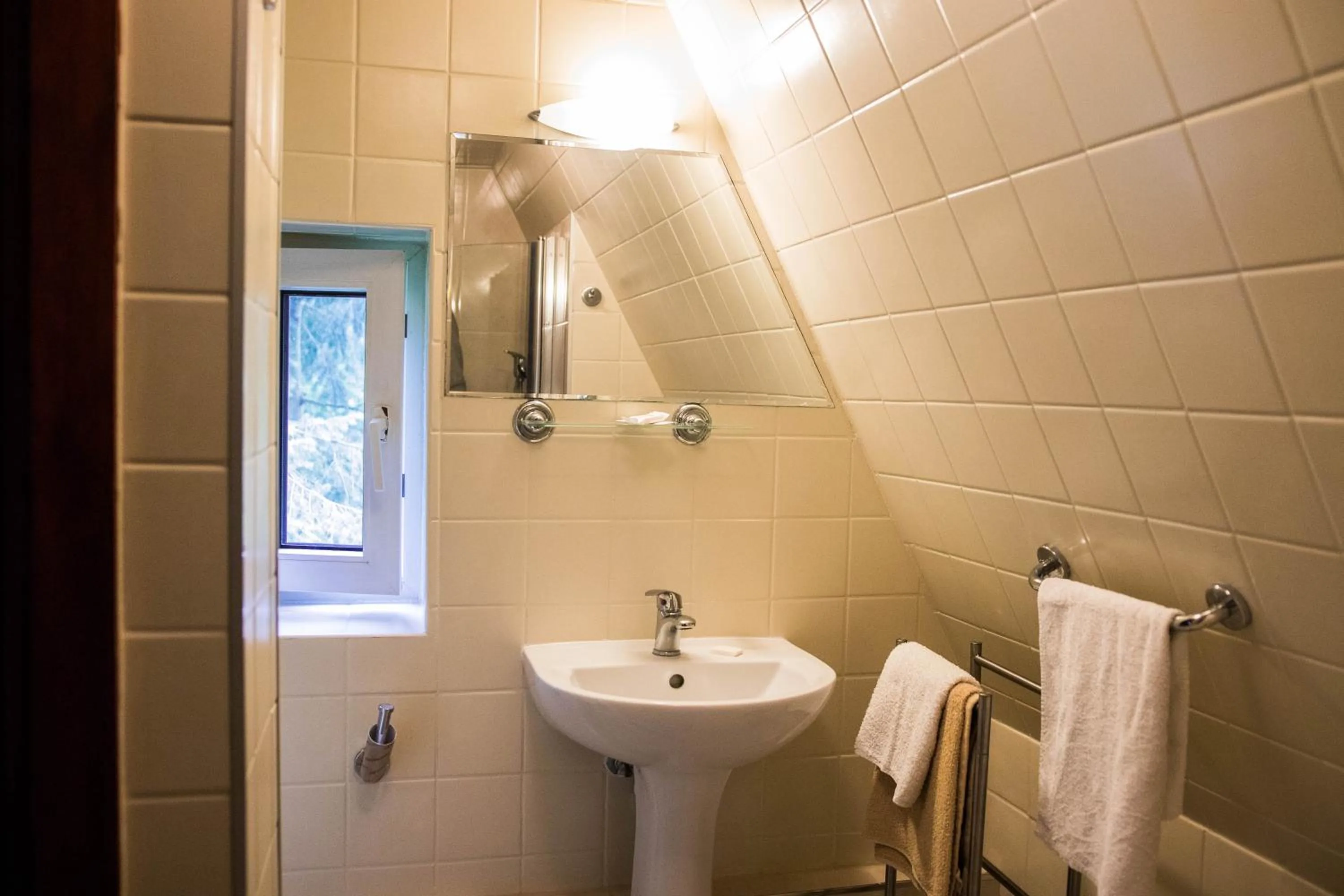 Bathroom in Hotel Daria Dworek Myśliwski