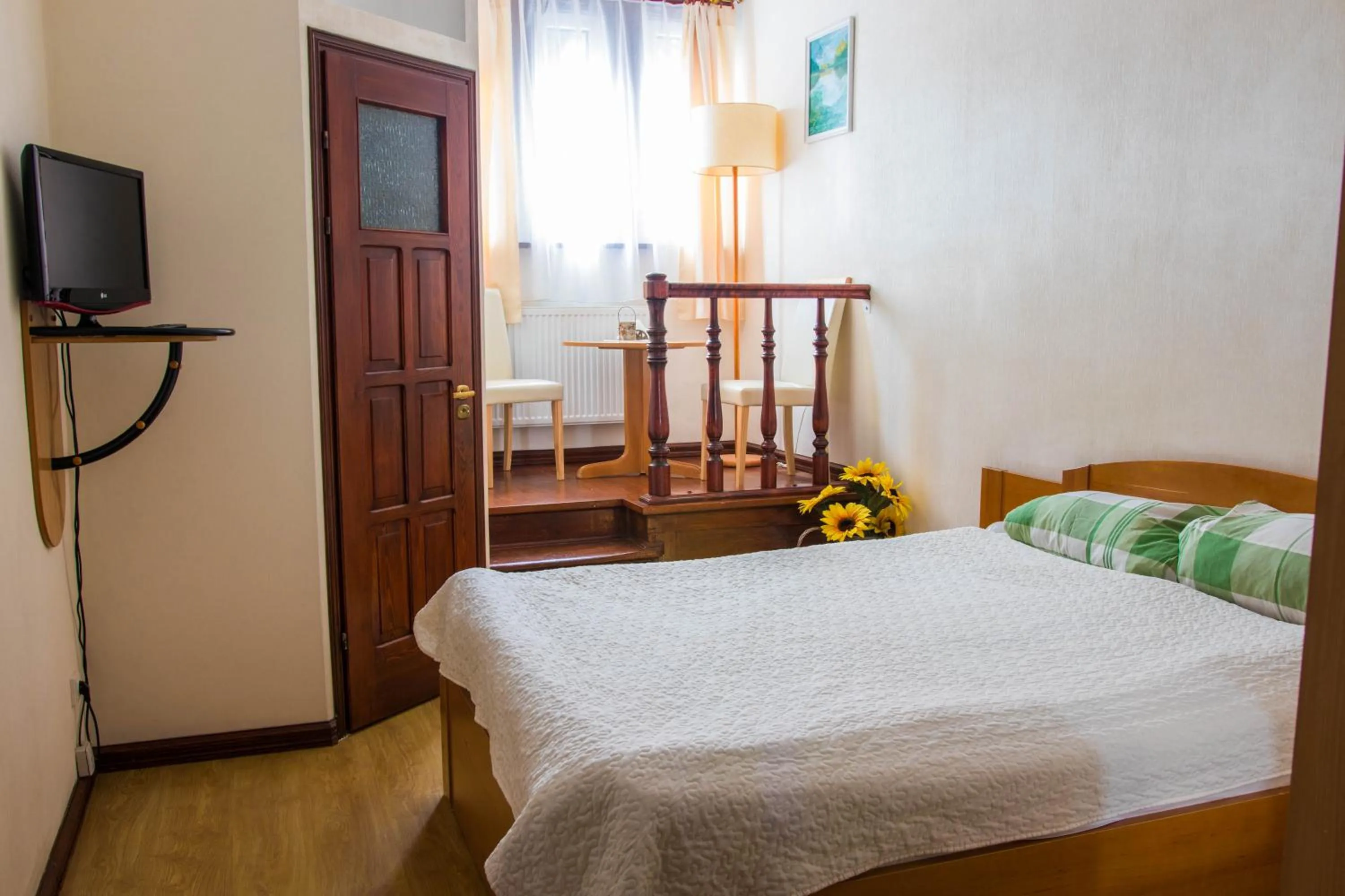 Bed in Hotel Daria Dworek Myśliwski