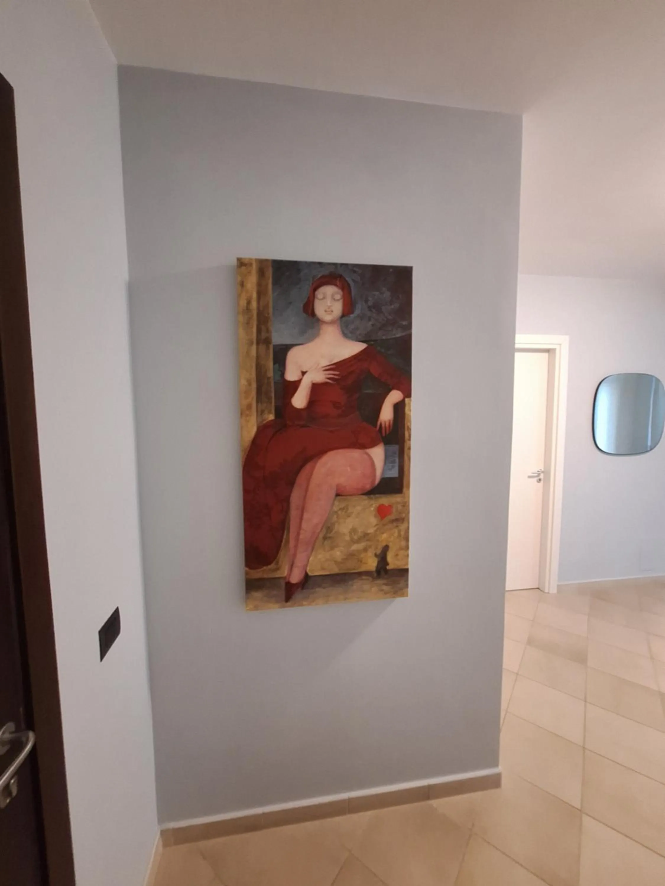 Decorative detail in Le Colonne