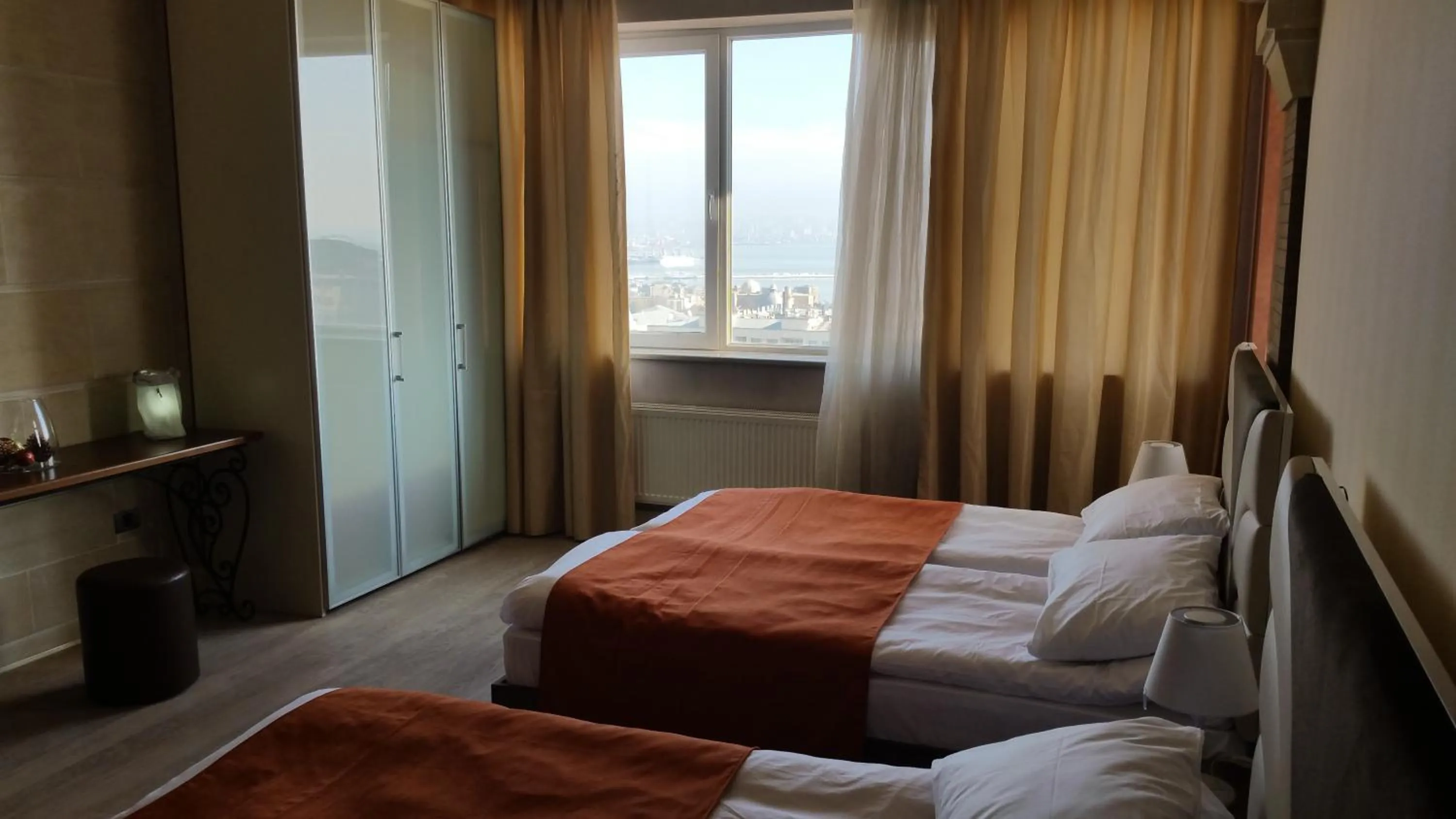 Photo of the whole room, Bed in Baku Sea View Hotel