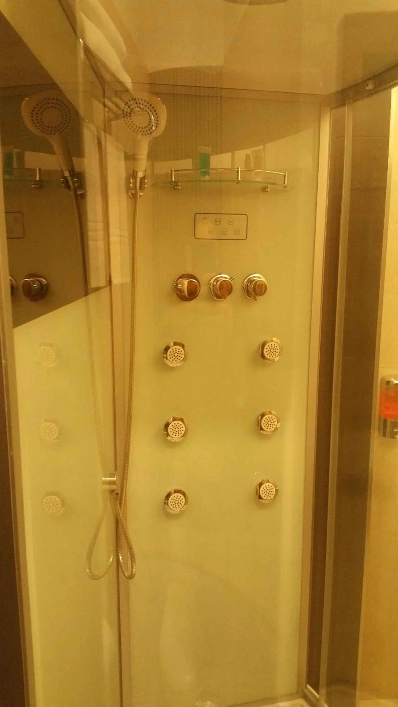 Shower in Baku Sea View Hotel