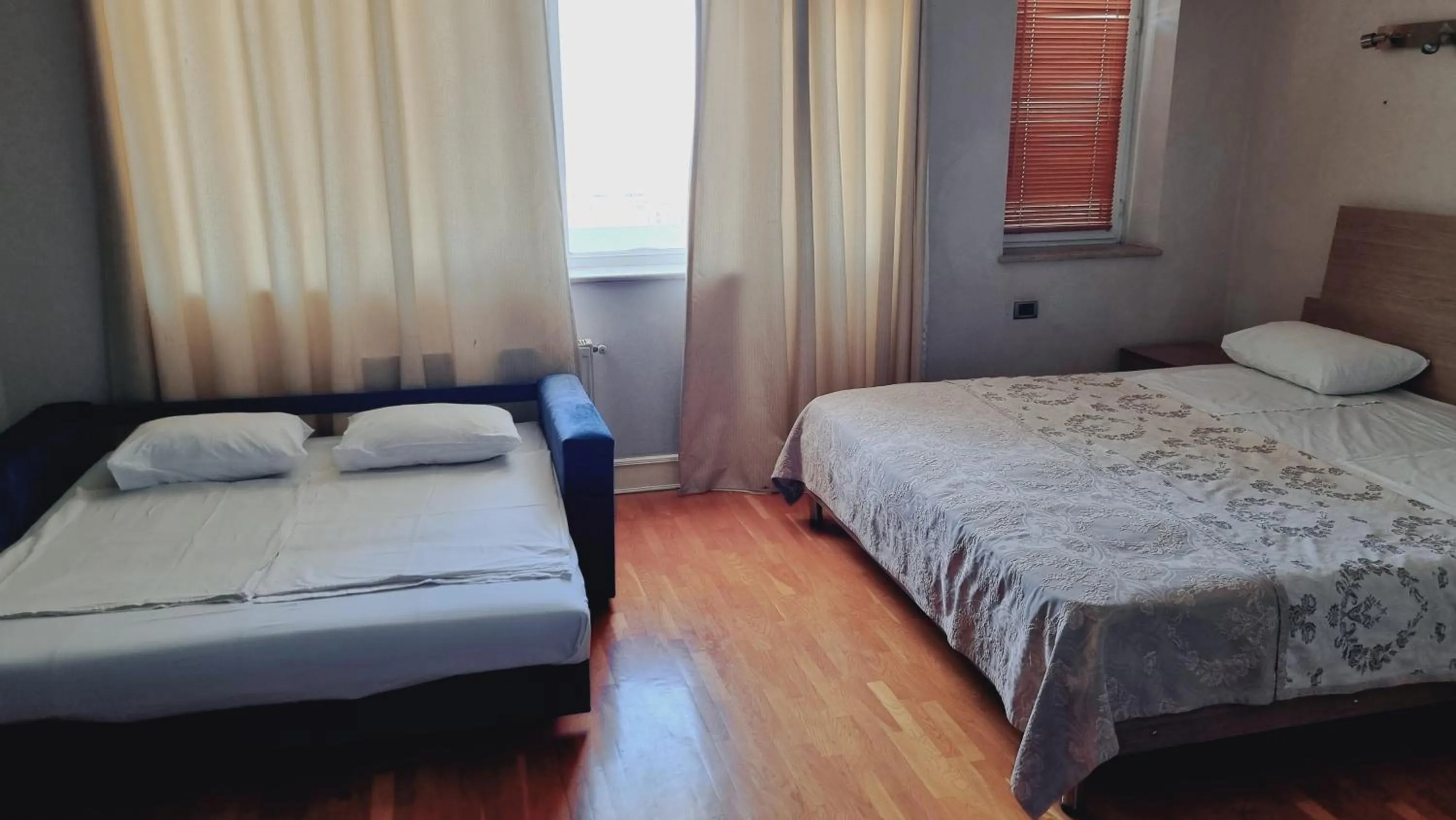 Bed in Baku Sea View Hotel