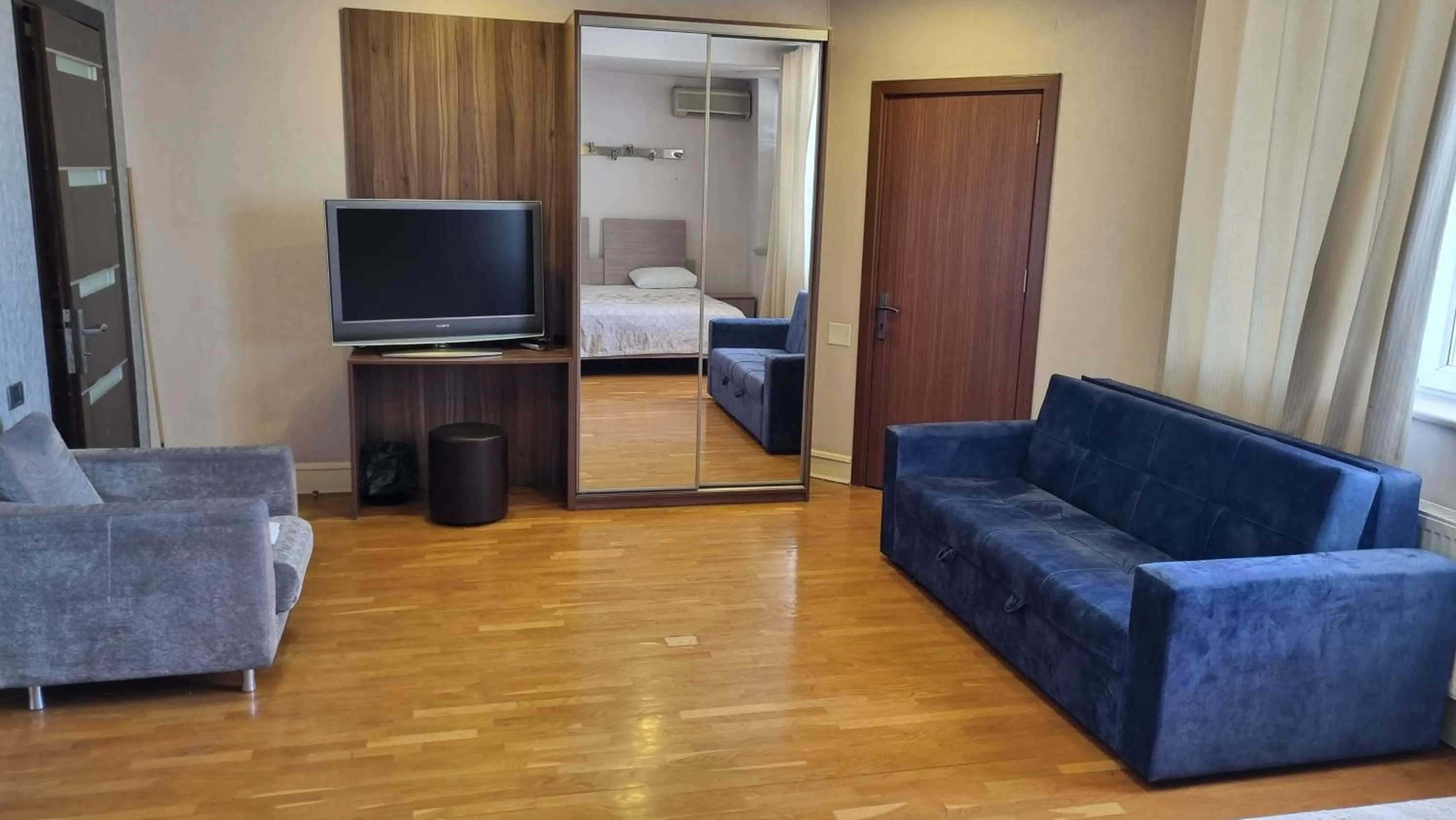 Bed in Baku Sea View Hotel