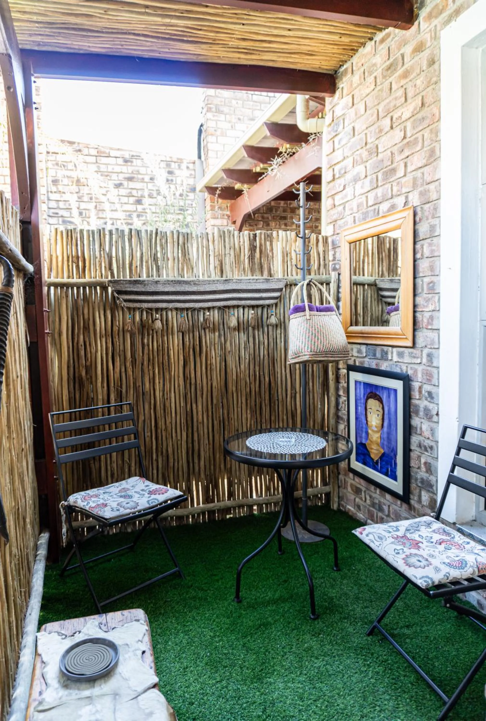 Patio in Earthbound Guest House