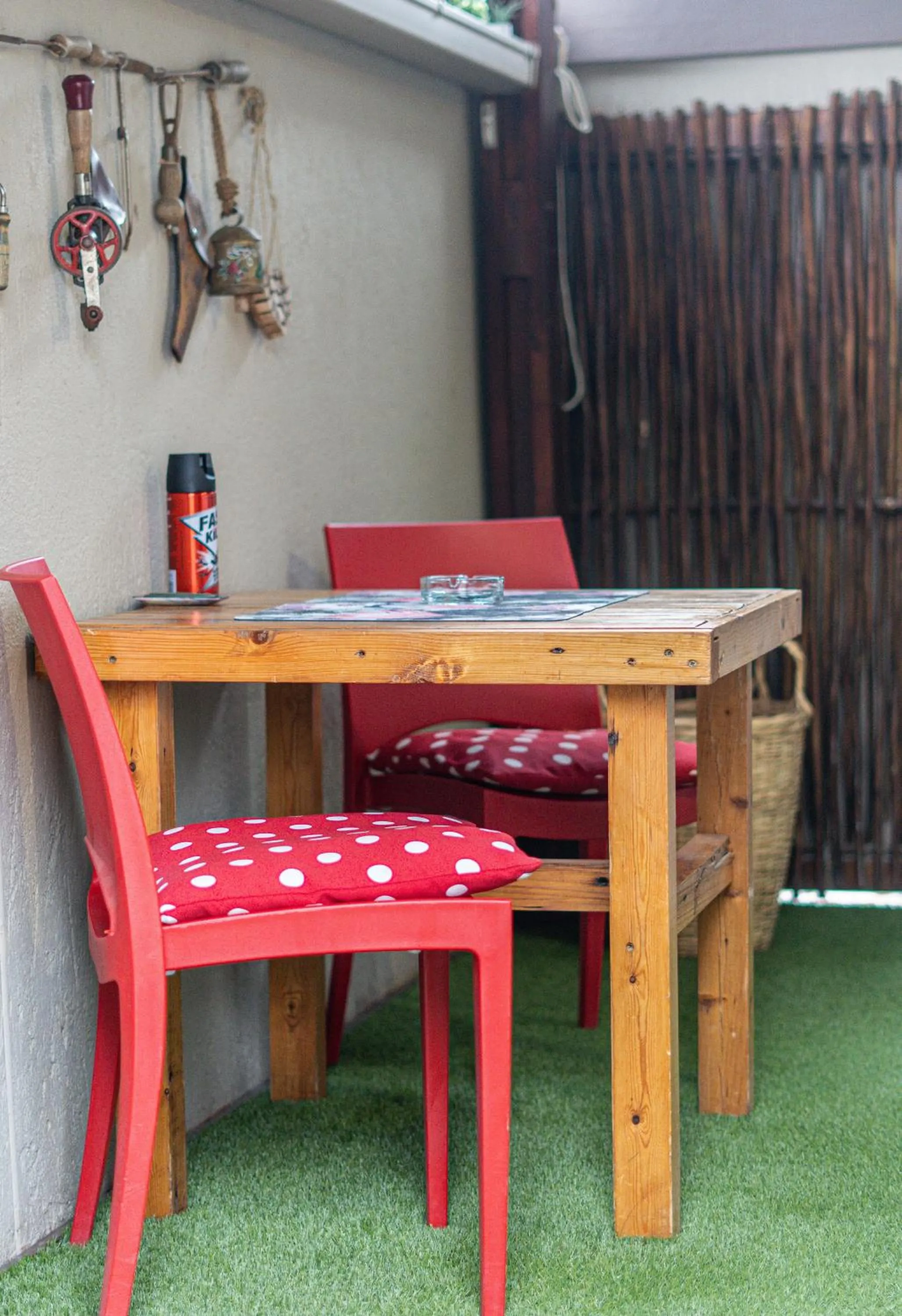 Patio in Earthbound Guest House