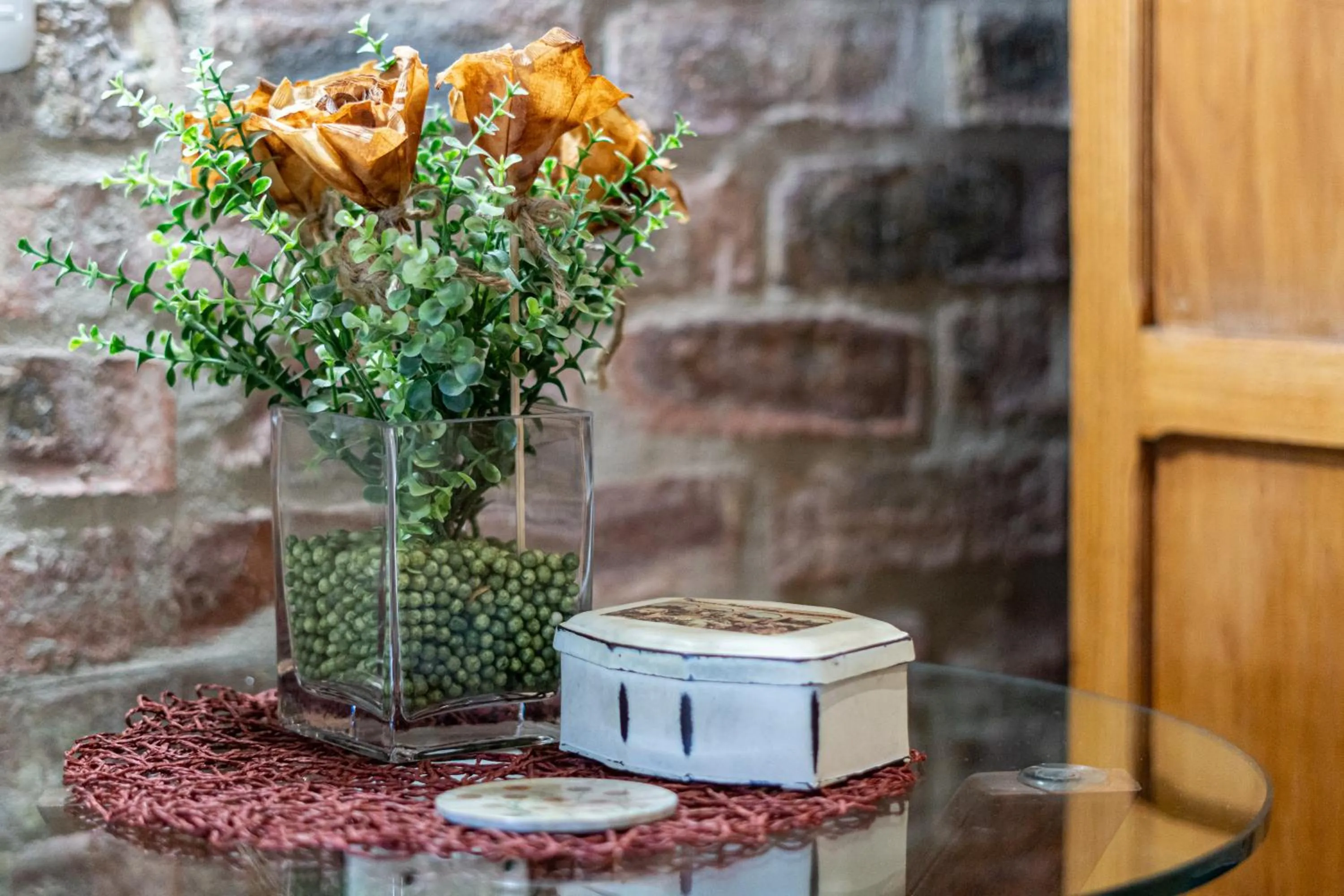 Decorative detail in Earthbound Guest House